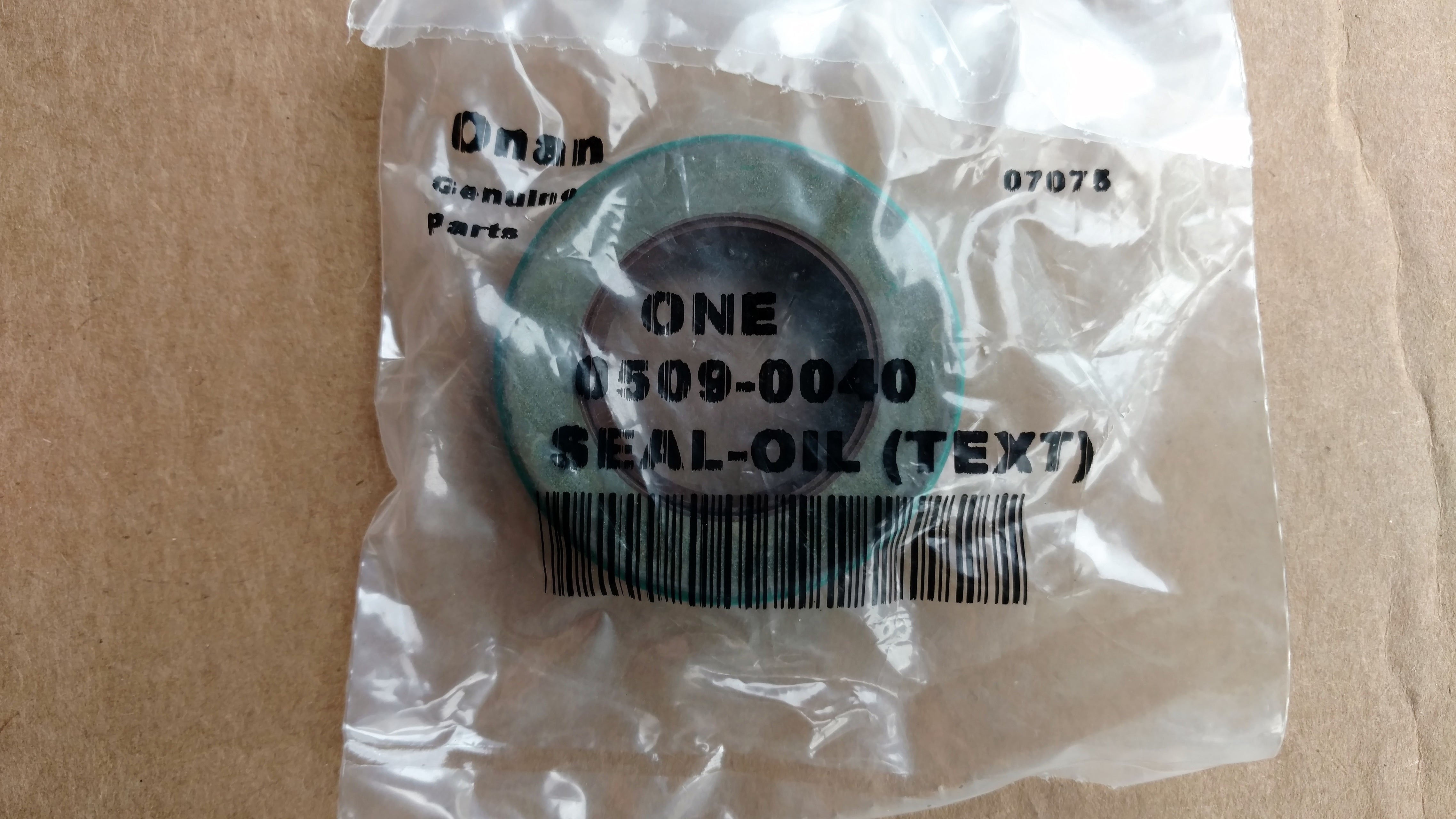 C20312 SEAL-COVER ONAN 509-0040