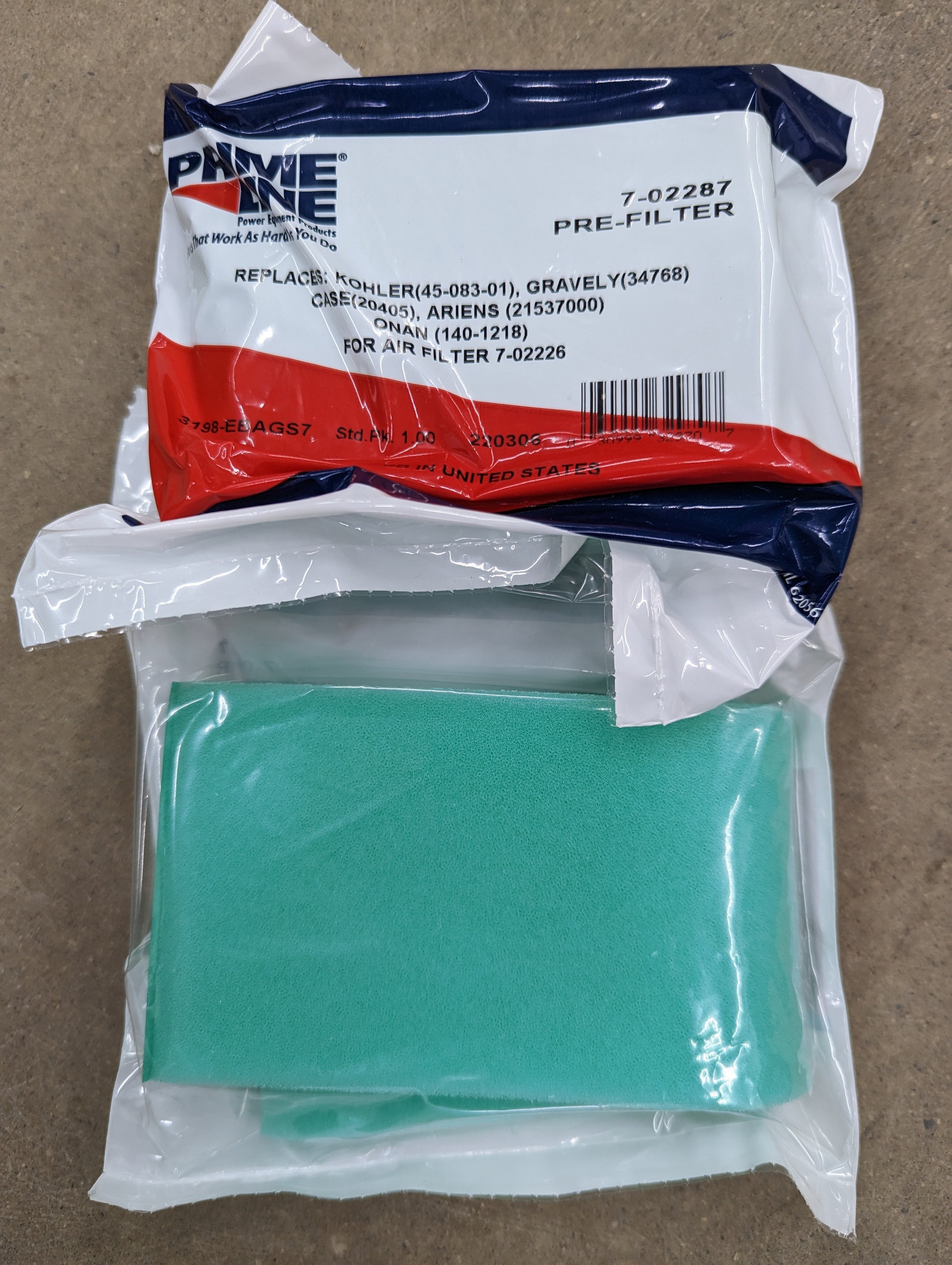 C20405 PRE CLEANER-ONAN 140-1218 7-02287