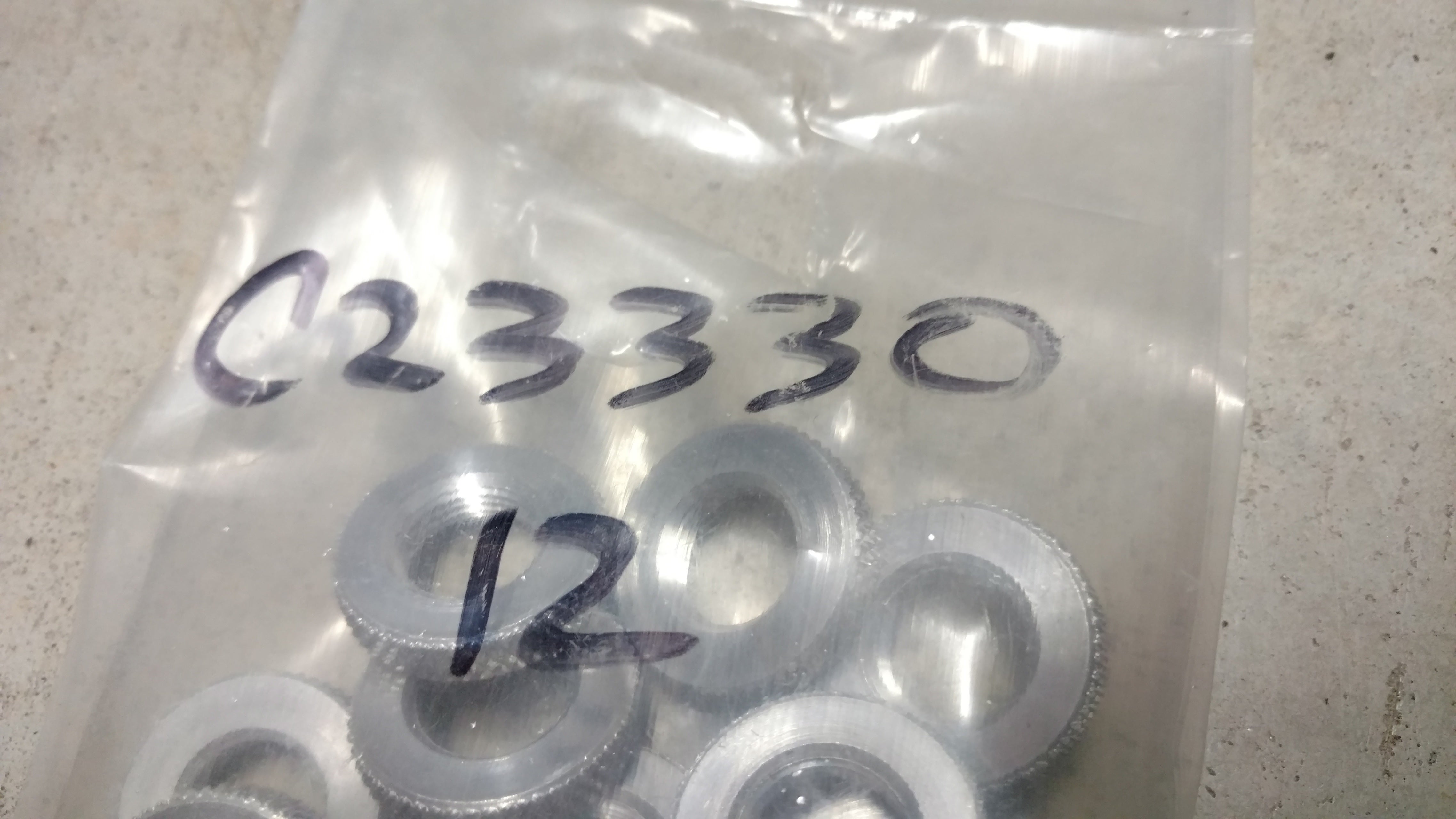 C23330 NUT-KNURLED 9/16-24 (SWITCH)