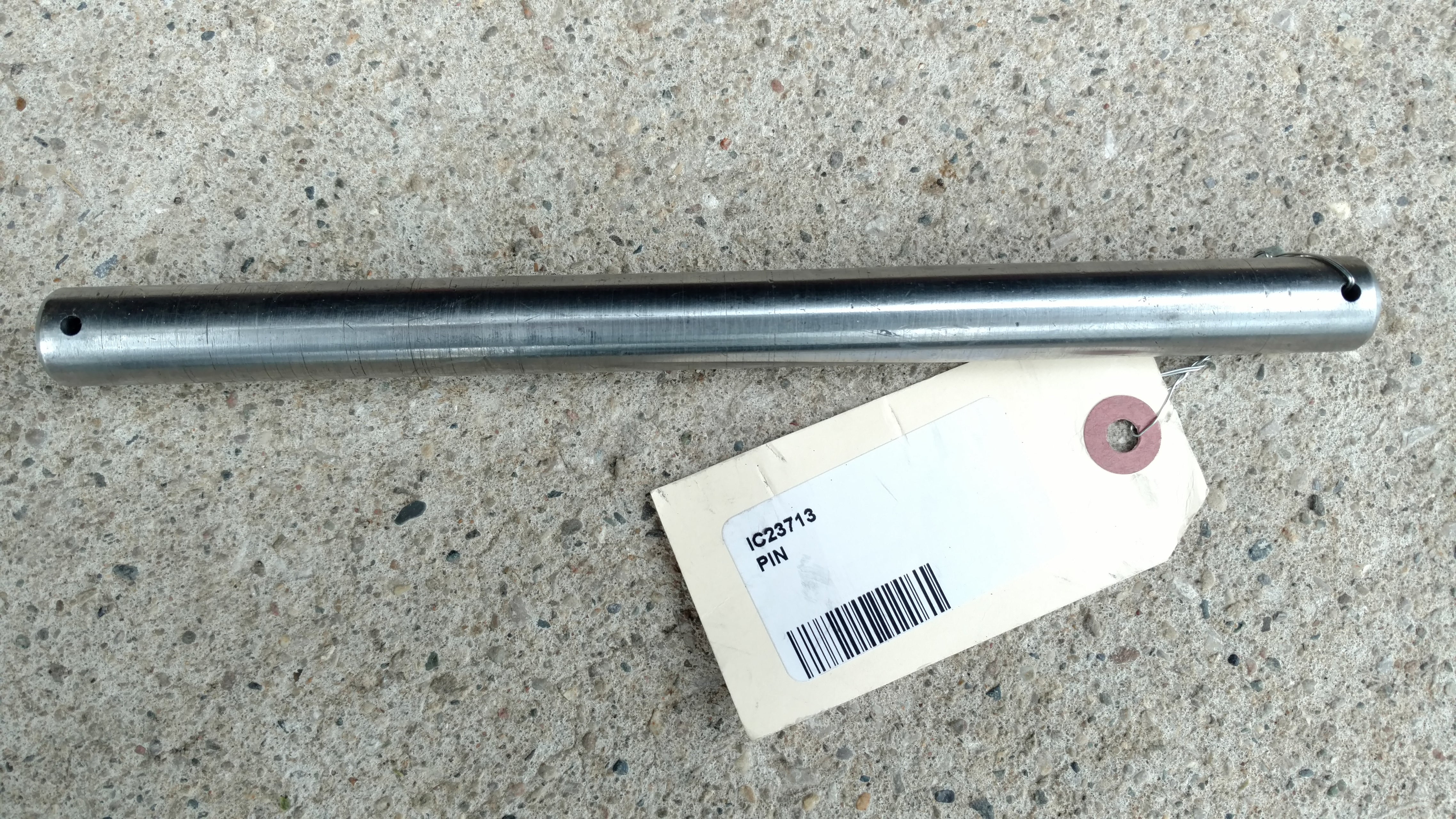 C23713 PIN-LIFT ARM PIVOT .6387x9.12 SNOW DIRT BLADE
