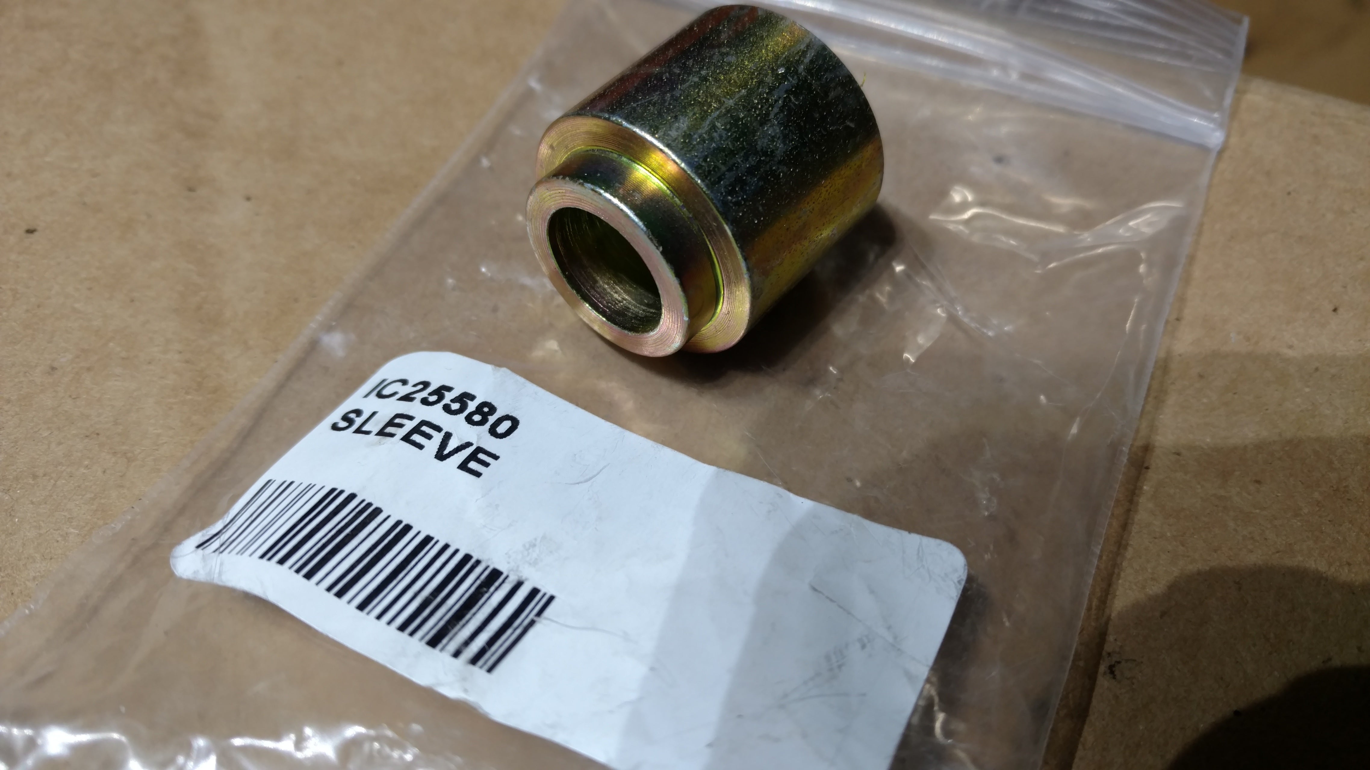C25580 SLEEVE BUSHING - PIVOT SNOWBLOWER