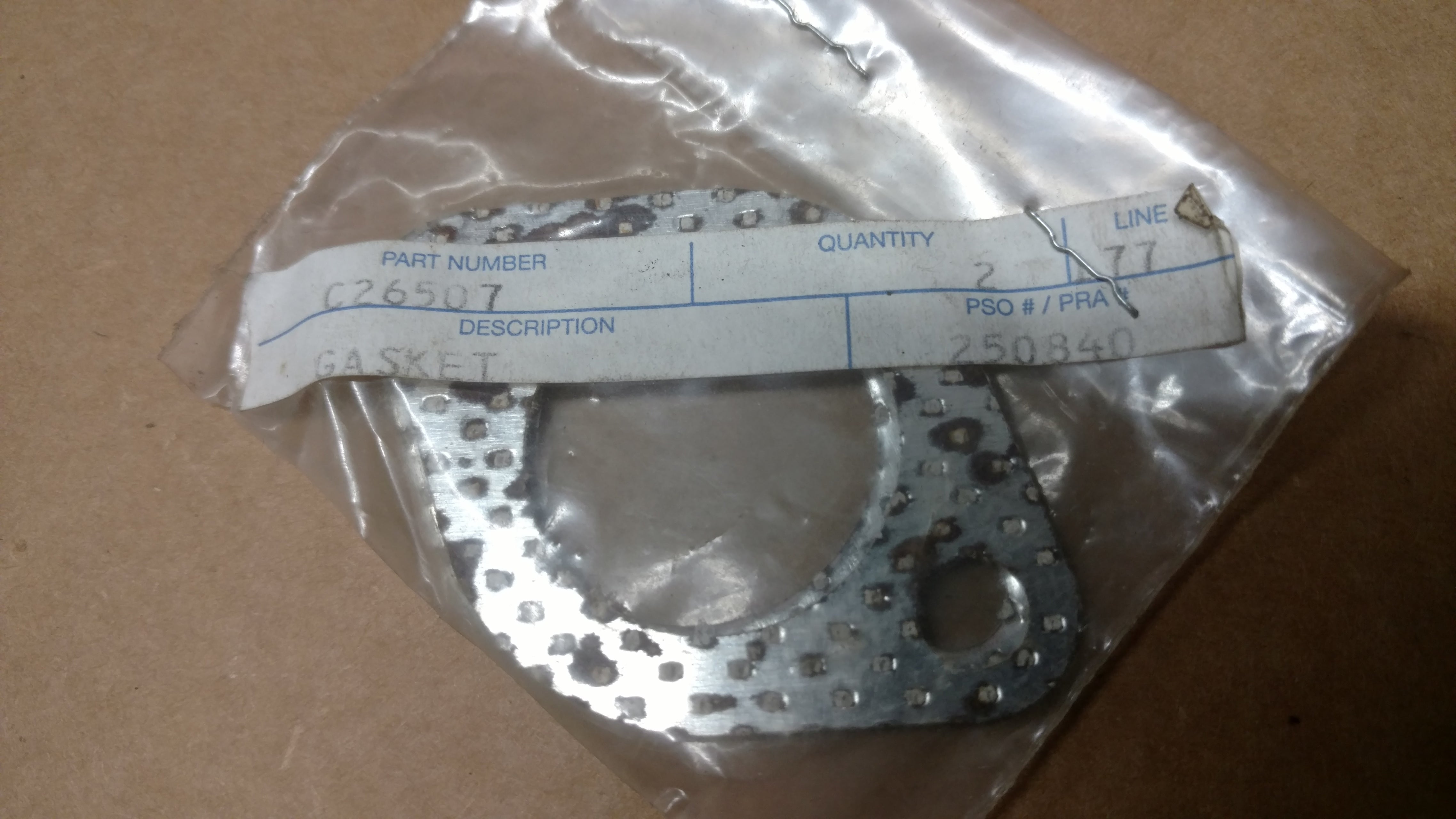 C26507 GASKET - EXHAUST B&S 272293