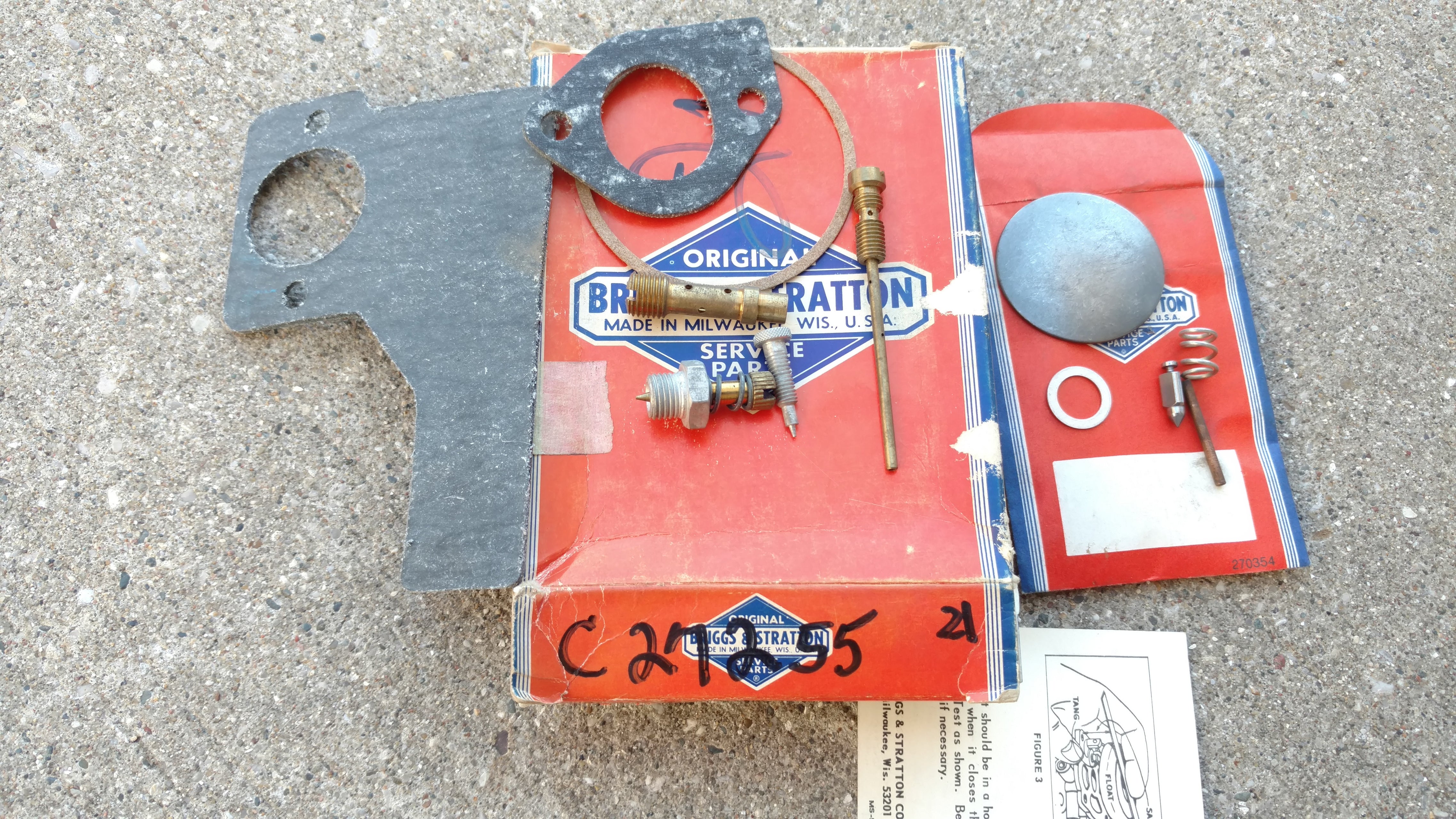 C27255 CARBURETOR OVERHAUL KIT BS 299852
