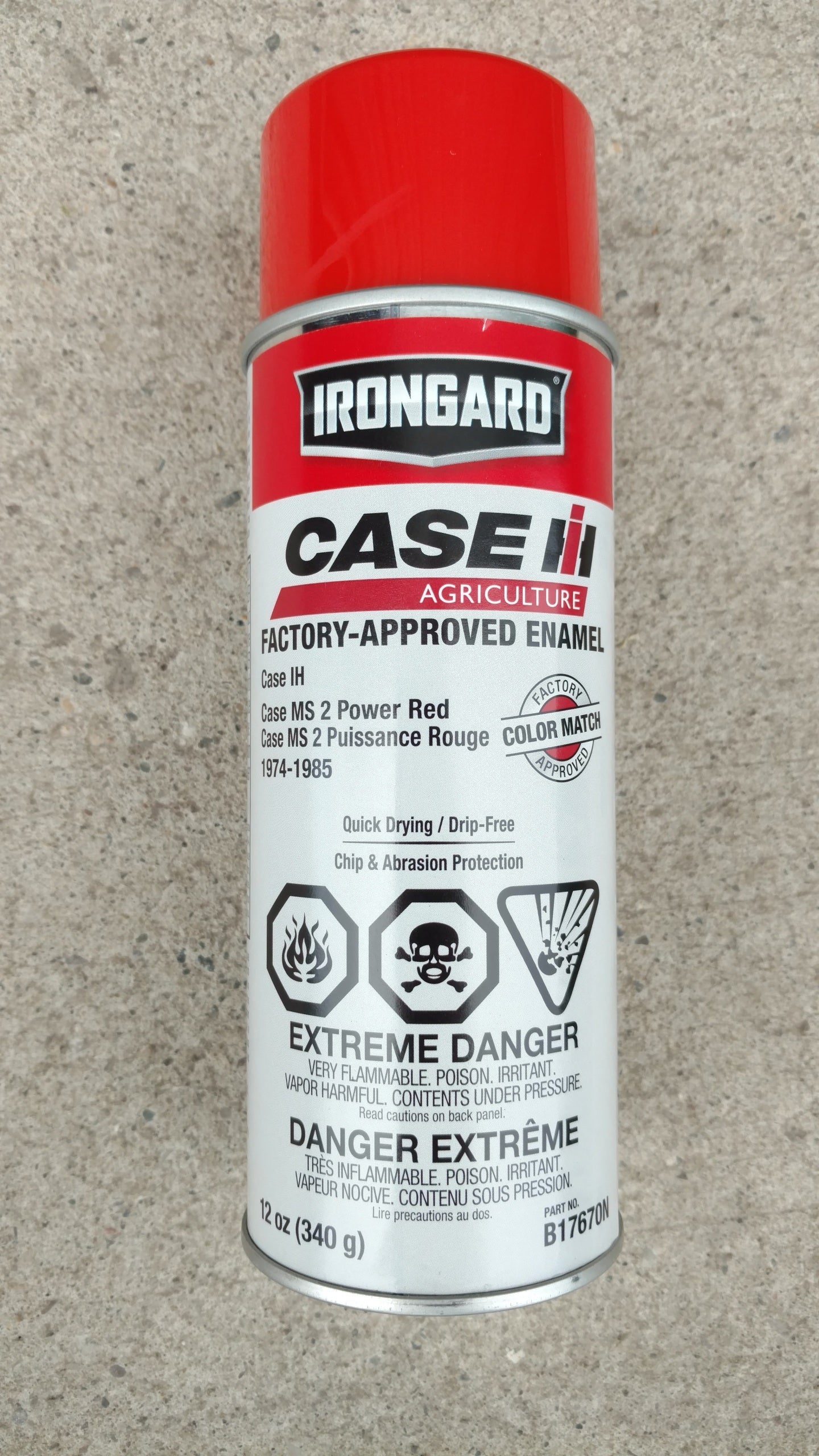 C28484 PAINT - POWER RED - 12 OZ