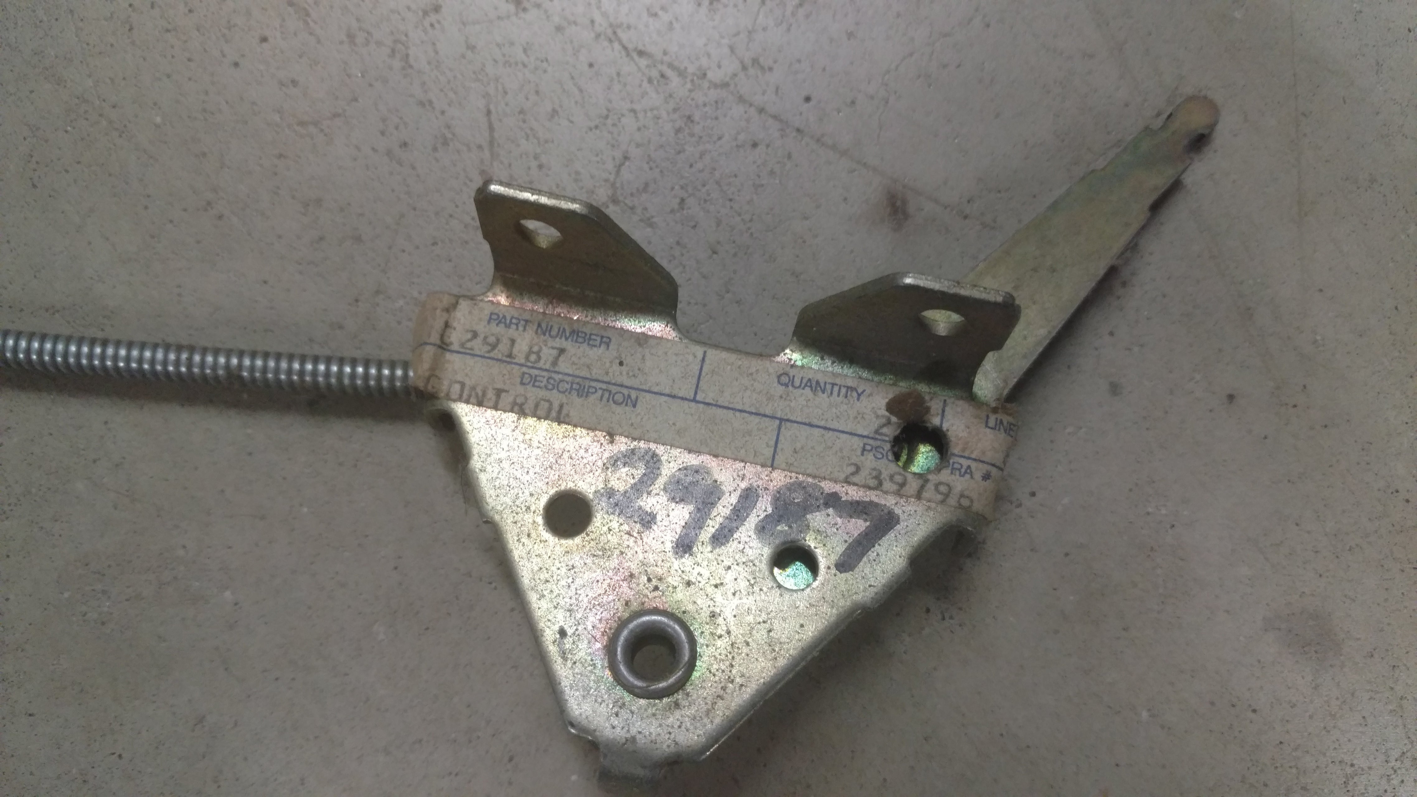 C29187 CONTROL - CHOKE 114B; 116B