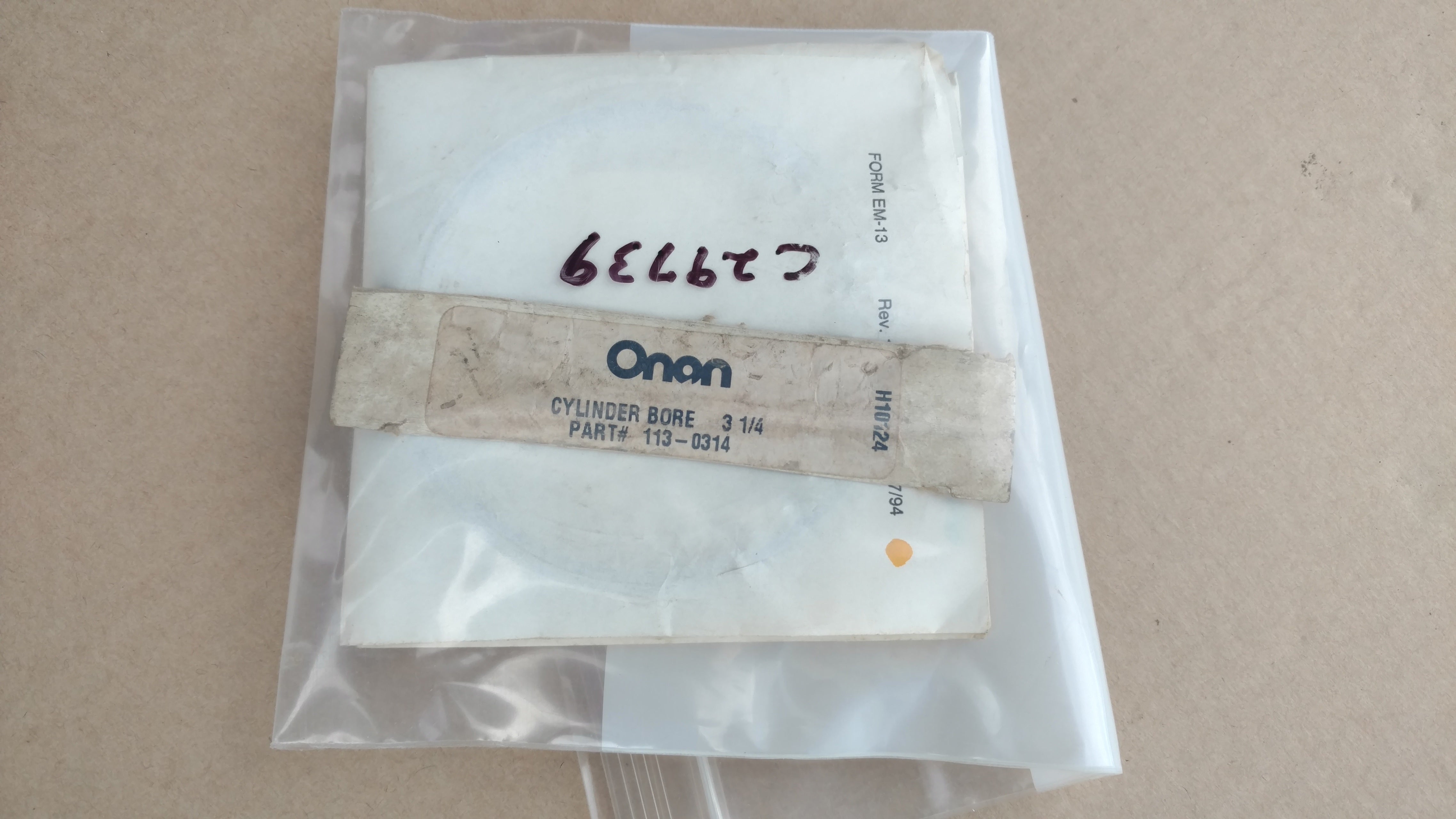 C29739 RINGS ONAN 113-0314