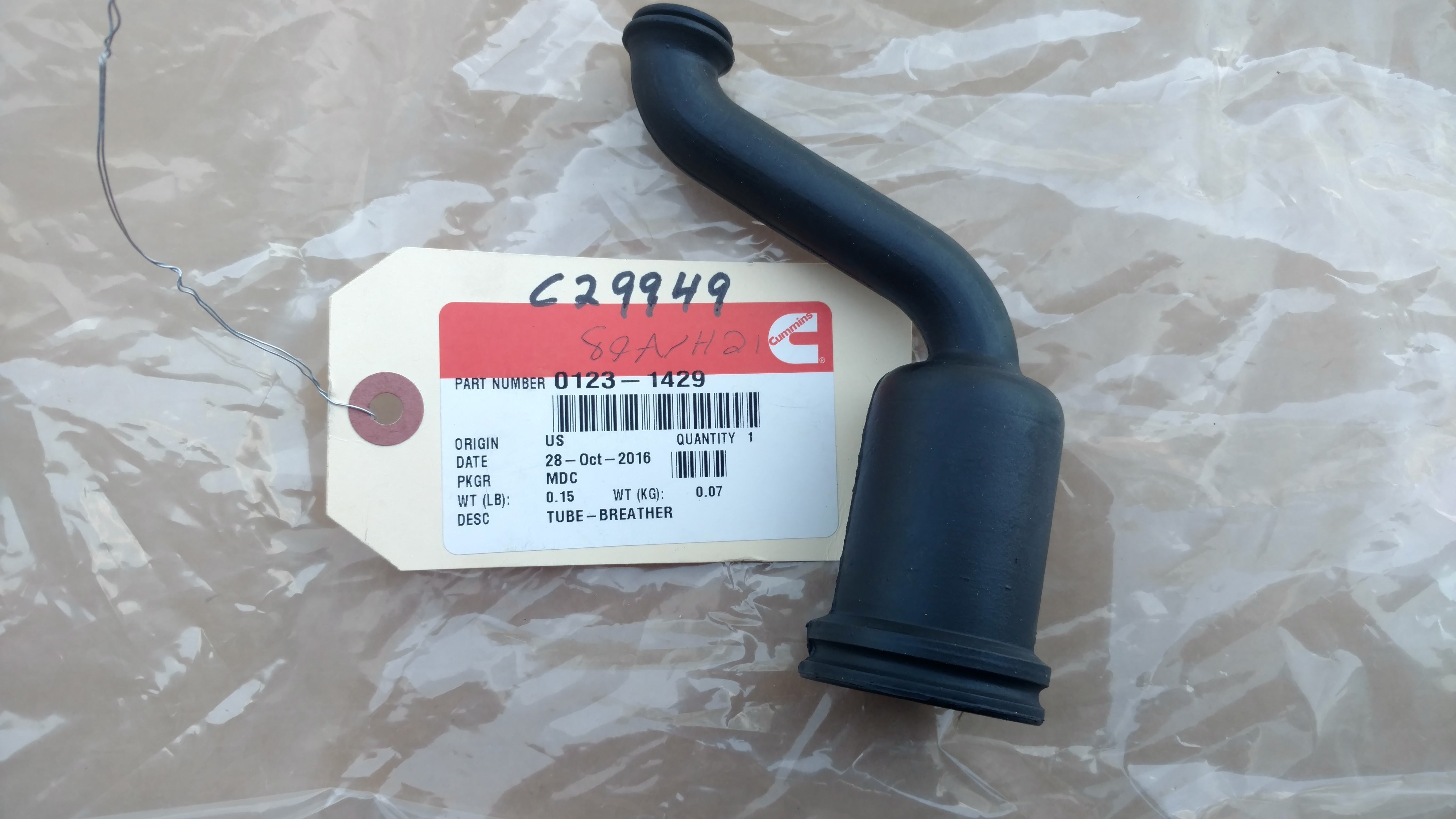 C29949 TUBE ONAN 123-1429