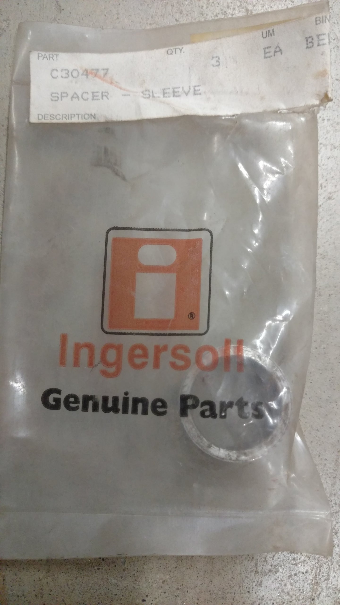 C30477 SPACER - SLEEVE (CI0019D109)