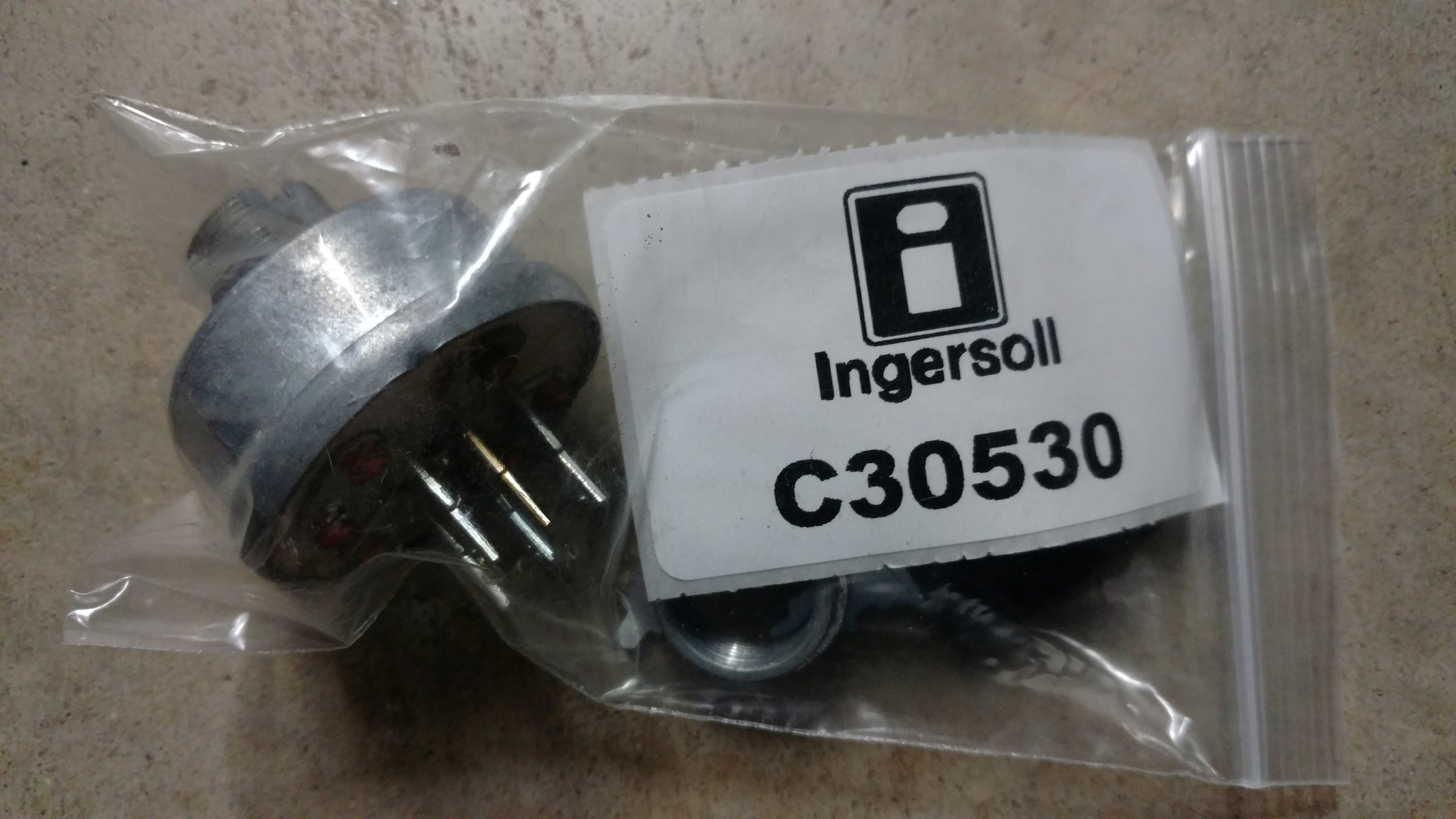 C30530 IGNITION SWITCH 5 TERMINAL W/KEYS ONAN C30480