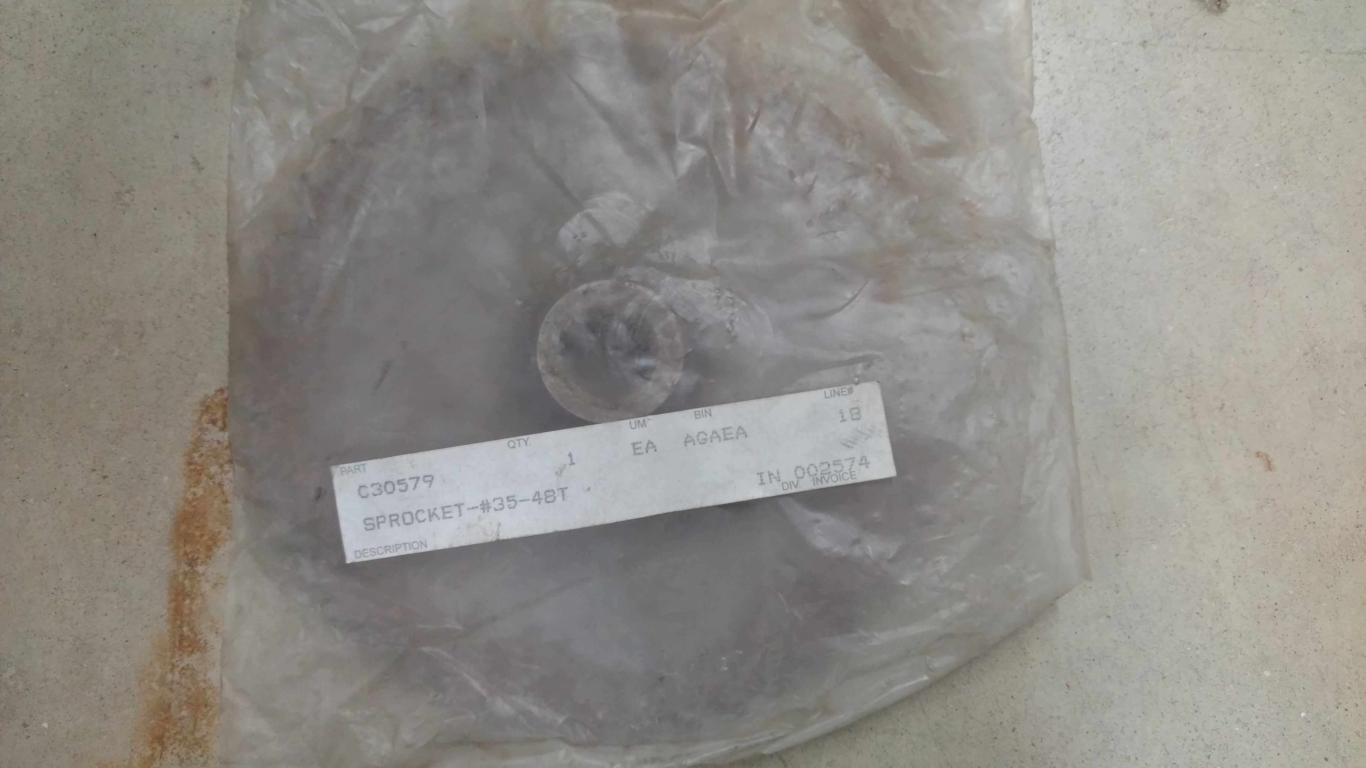C30579 SPROCKET #35-48T