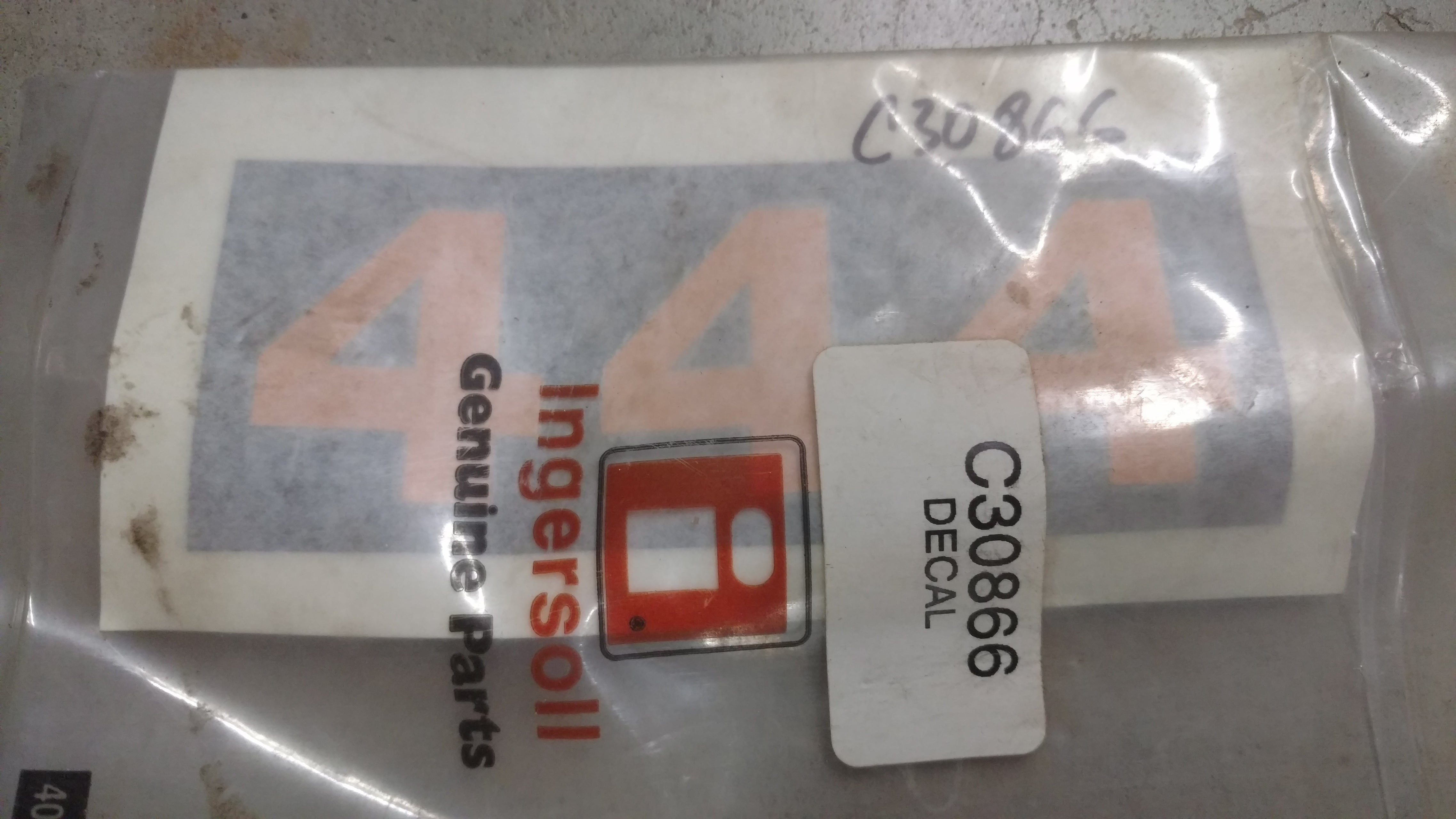 C30866 DECAL - MODEL 444