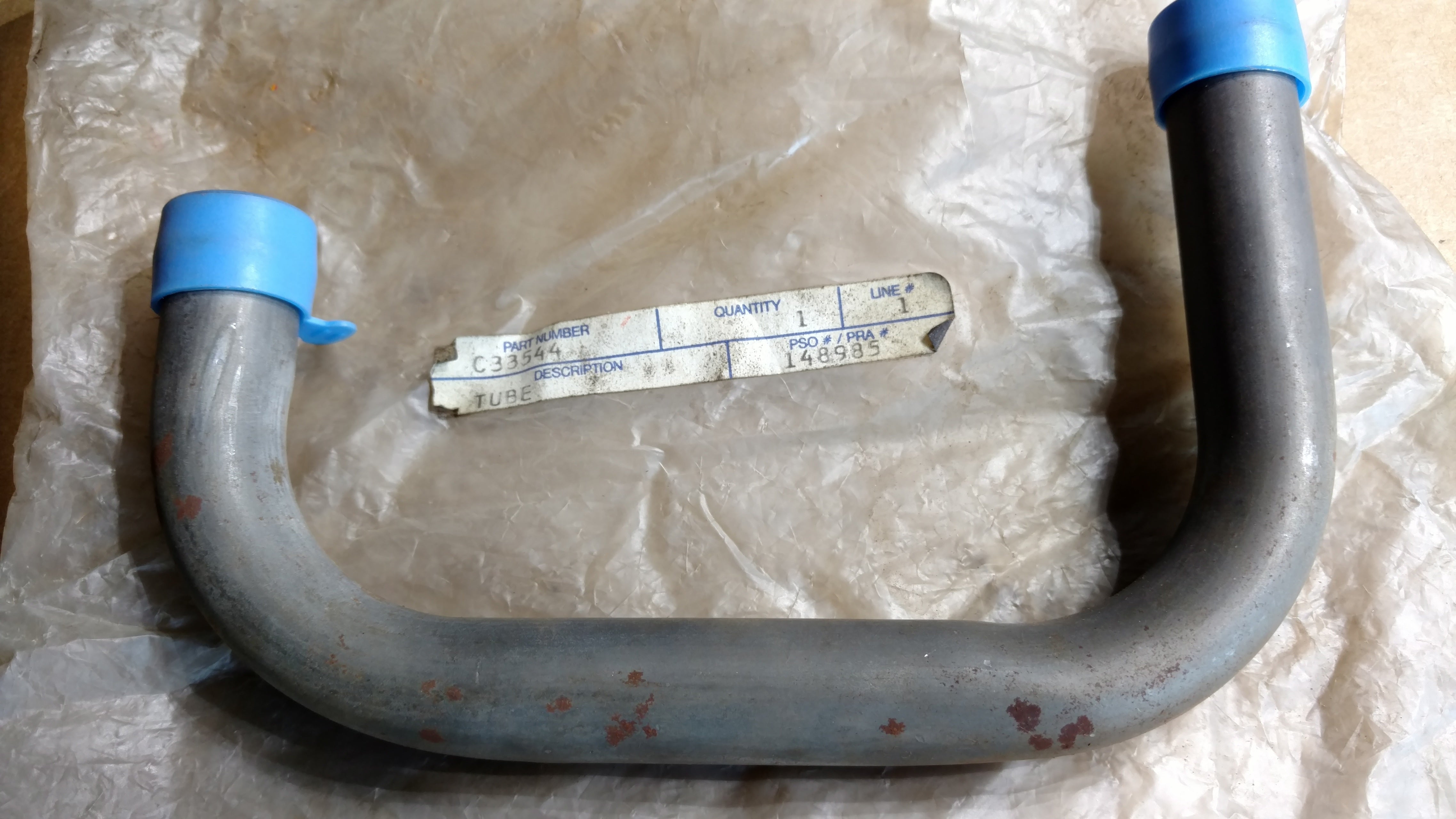 C33544 TUBE - FILTER TO TANK