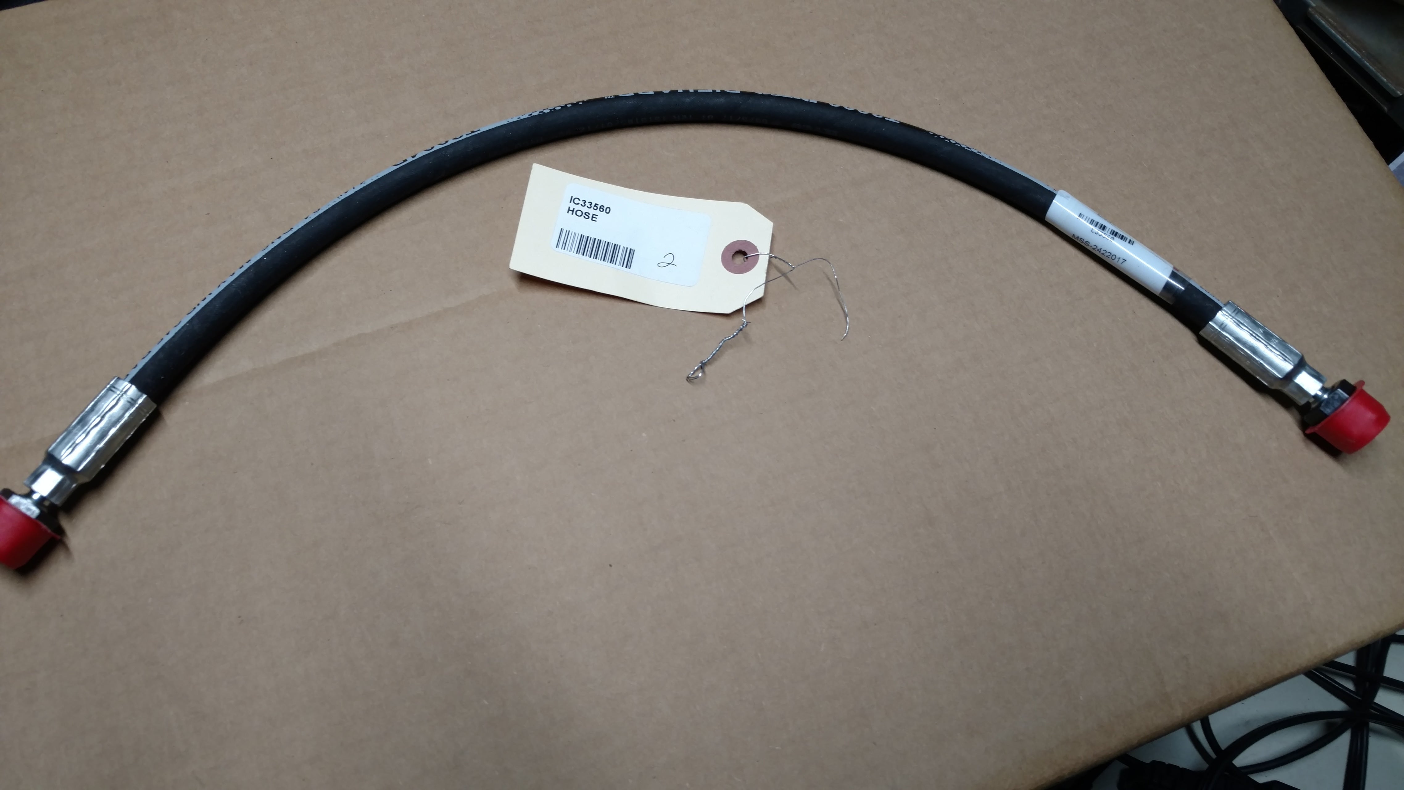 C33560 HOSE (ASSY) HYD 1/4 X 23.0
