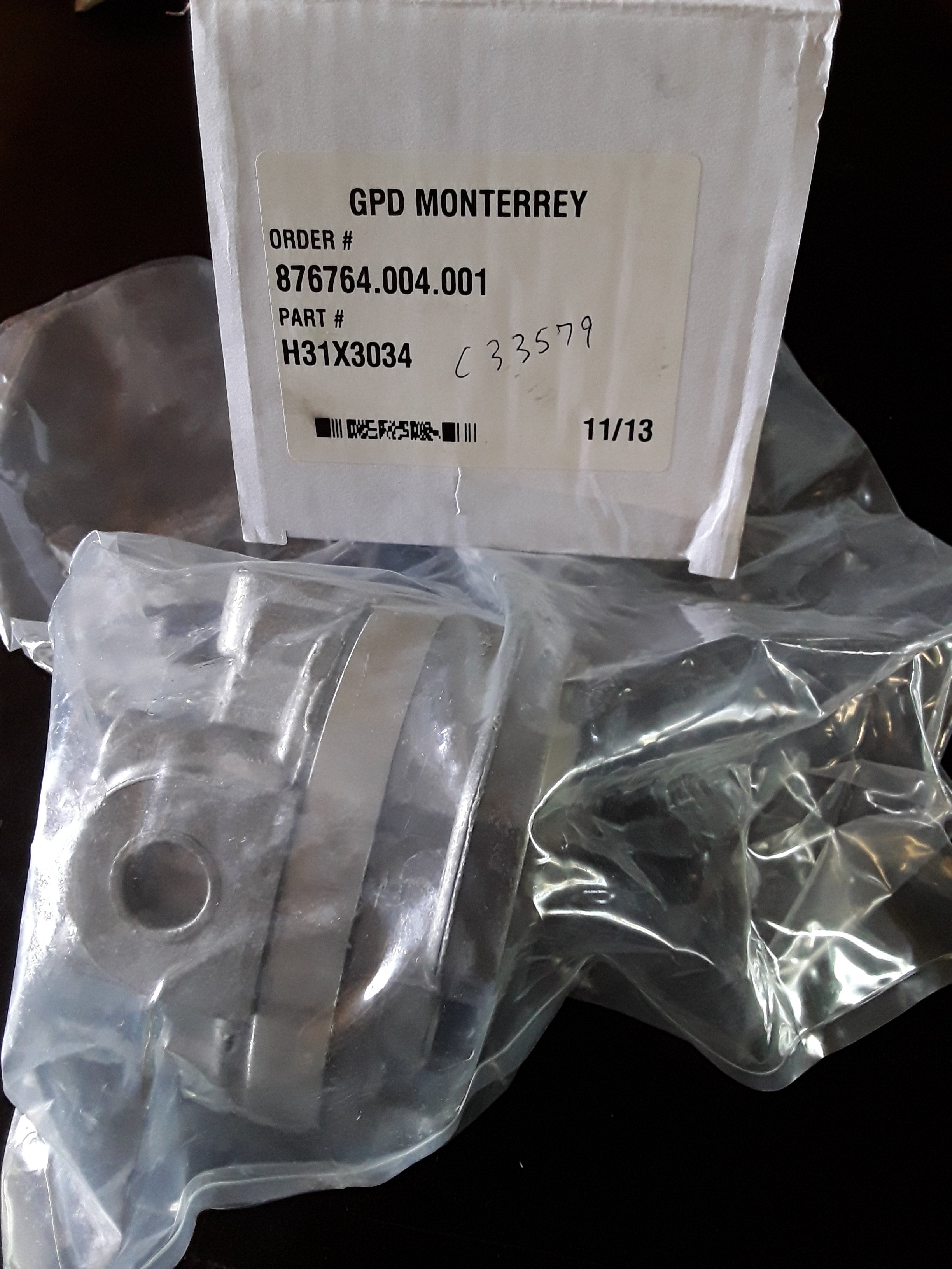 C33579 PUMP - HYD 11.3 (PARKER#H31X3034)