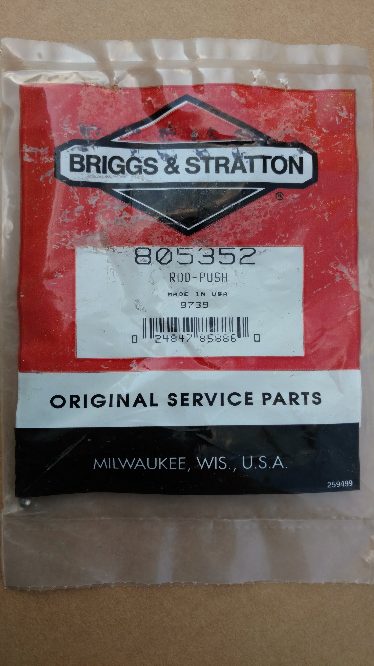 C34372 PUSH ROD ; INTAKE B/S 805352