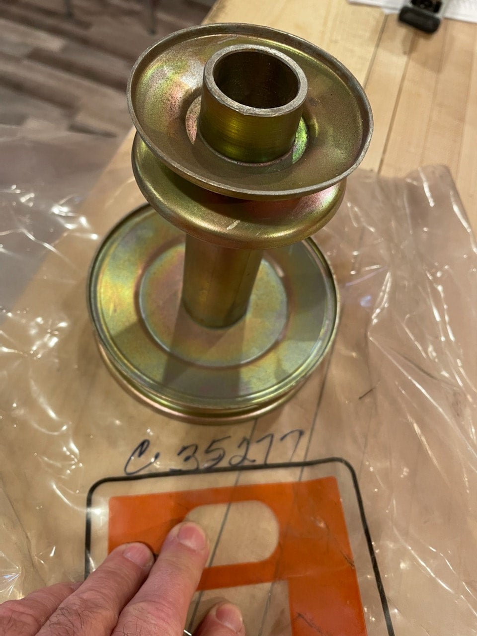 C35277 PULLEY ASSY 4.40 OFFSET/5.0 DIA NOMA 316802