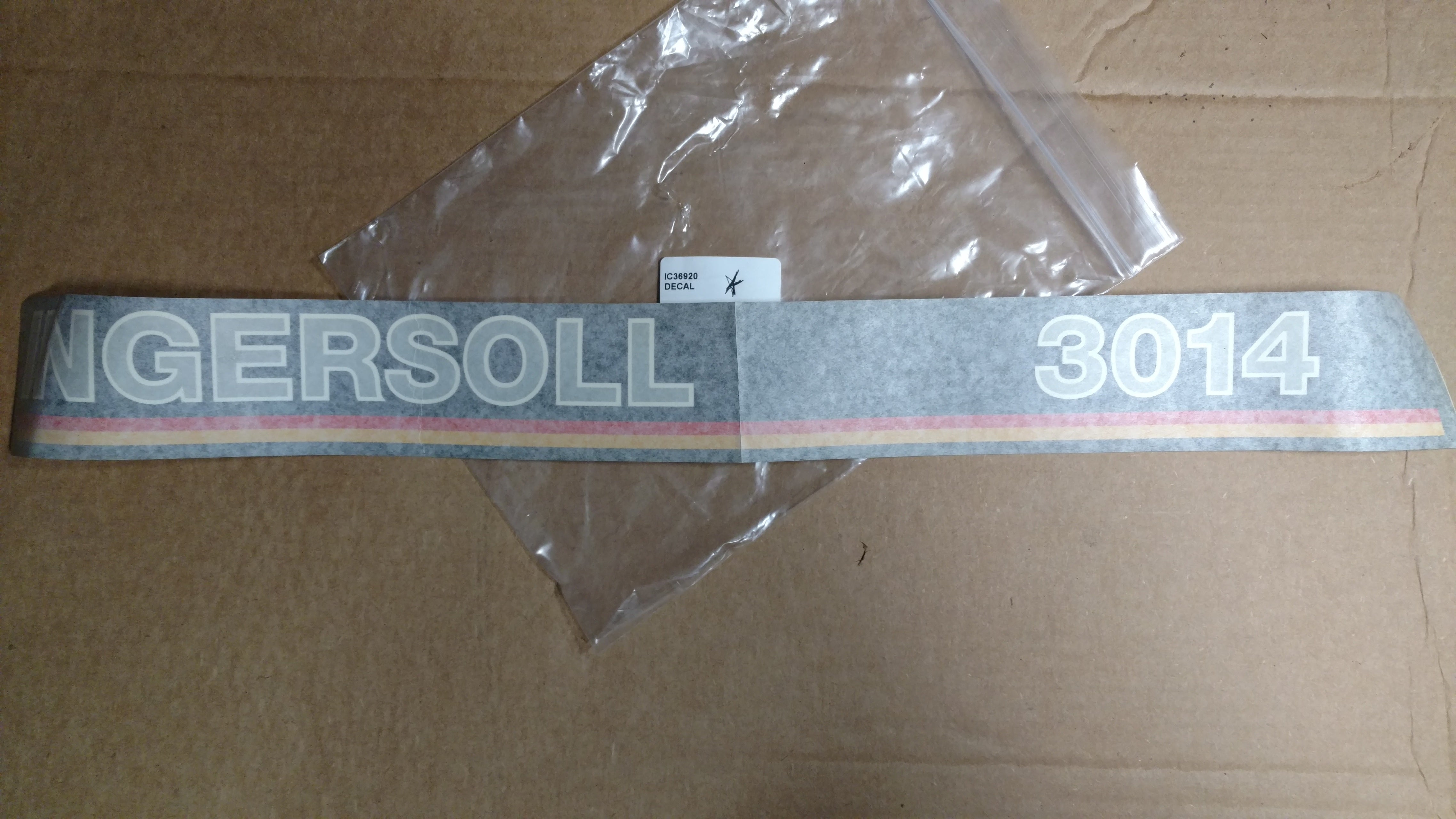 C36920 DECAL - HOOD LH 3014