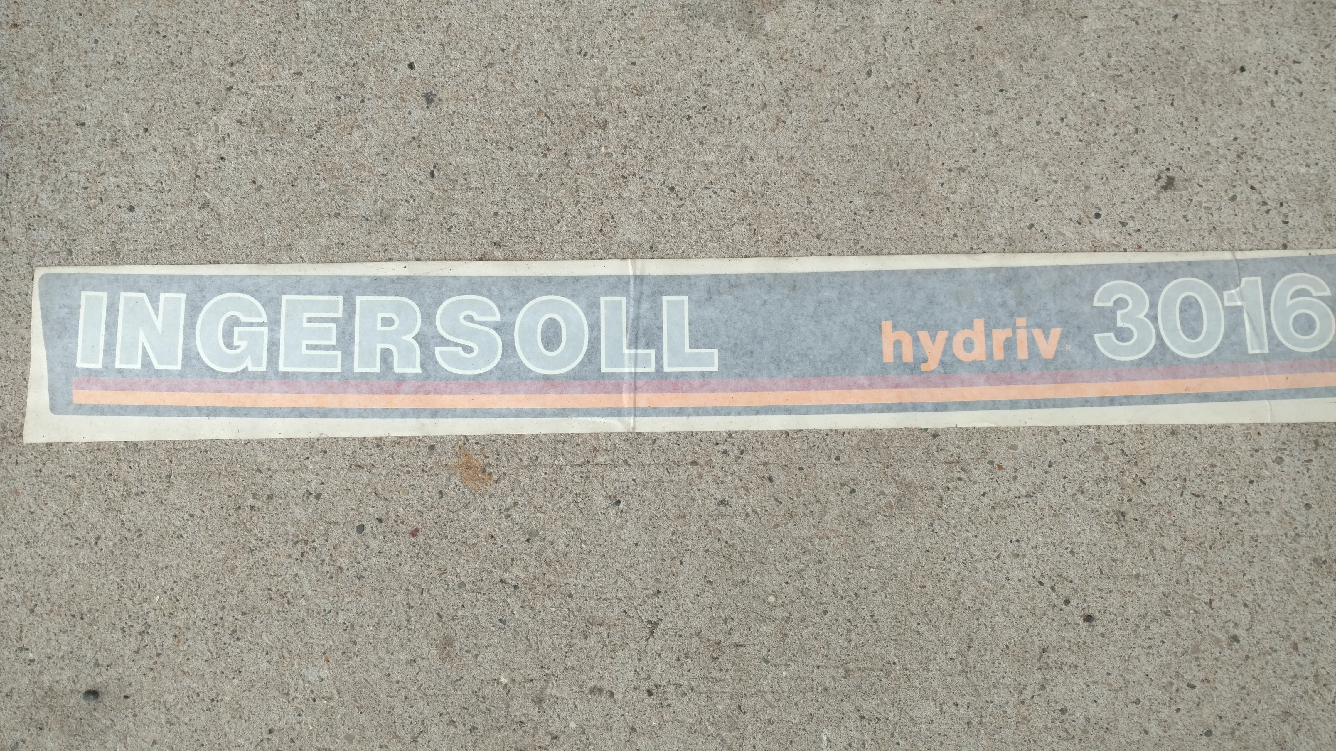 C36922 DECAL - HOOD L.H. 3016