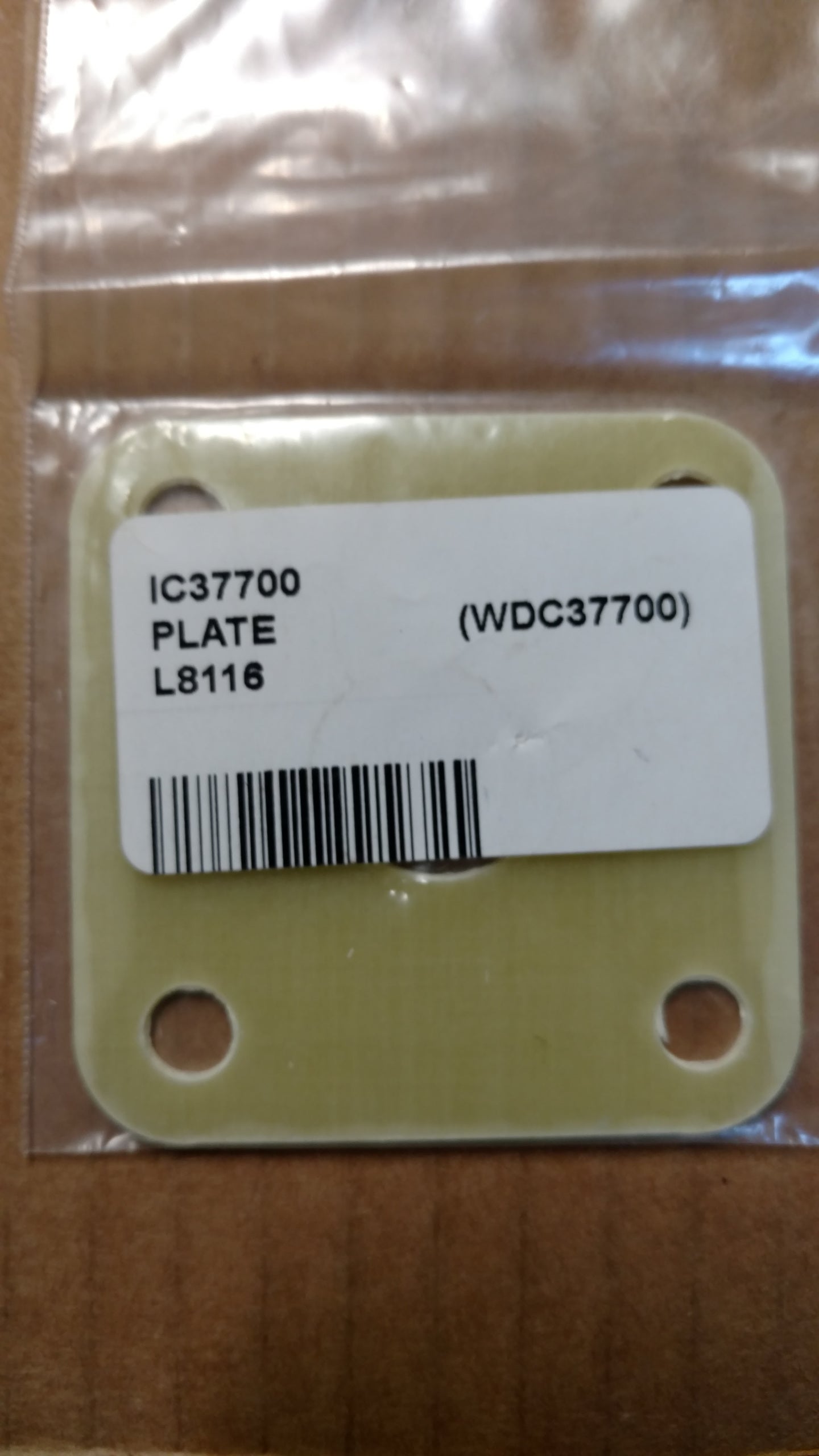 C37700 ( replaces G1110021 ) PLATE - DRIVE (FIBER) GRAZER