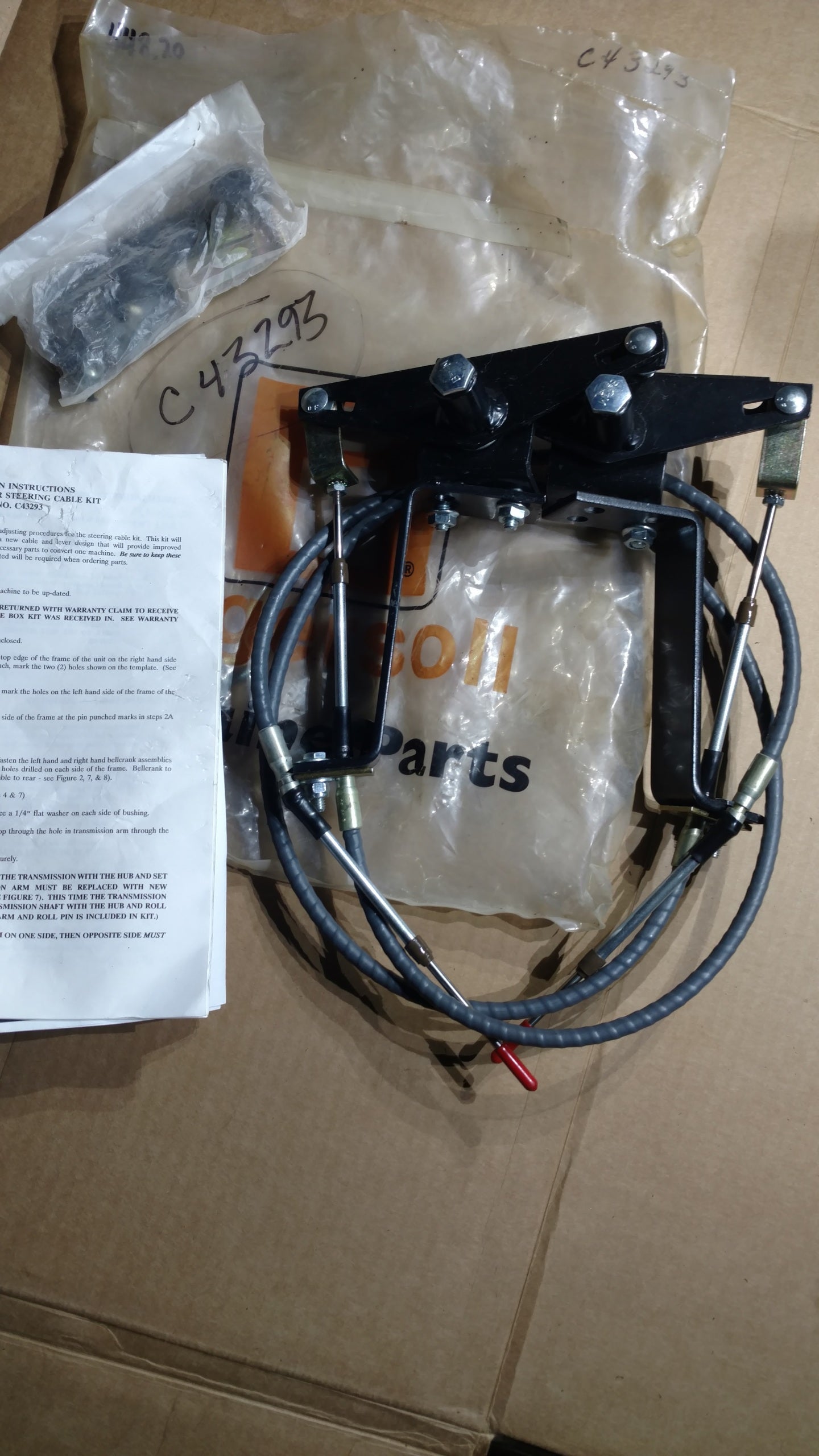 C43293 KIT - STEERING CABLE 5018 & OTHERS