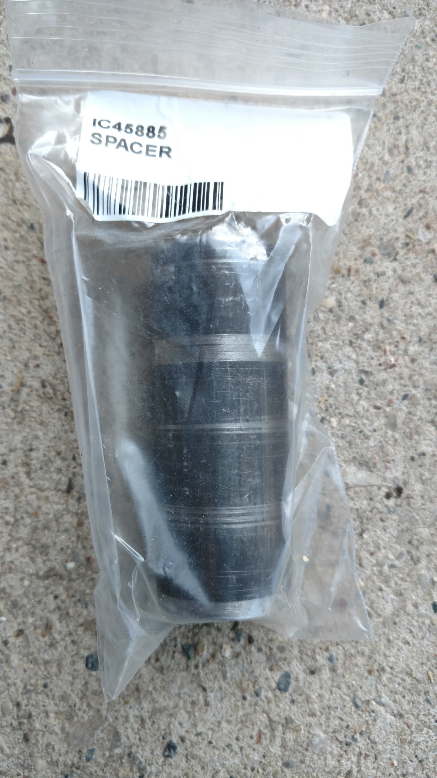 C45885 SPACER - SPINDLE LONG .885 X 1.125 X 2.8945