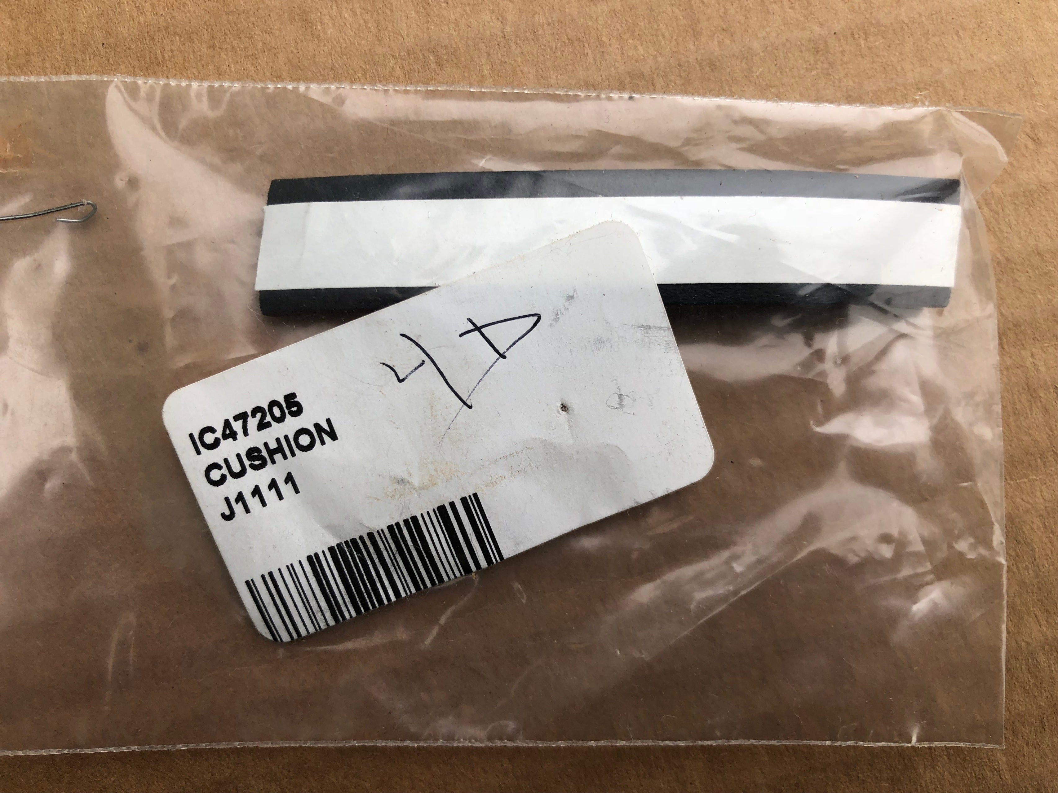C47205 CUSHION - TANK .188 X .625 X 3.25 C14690