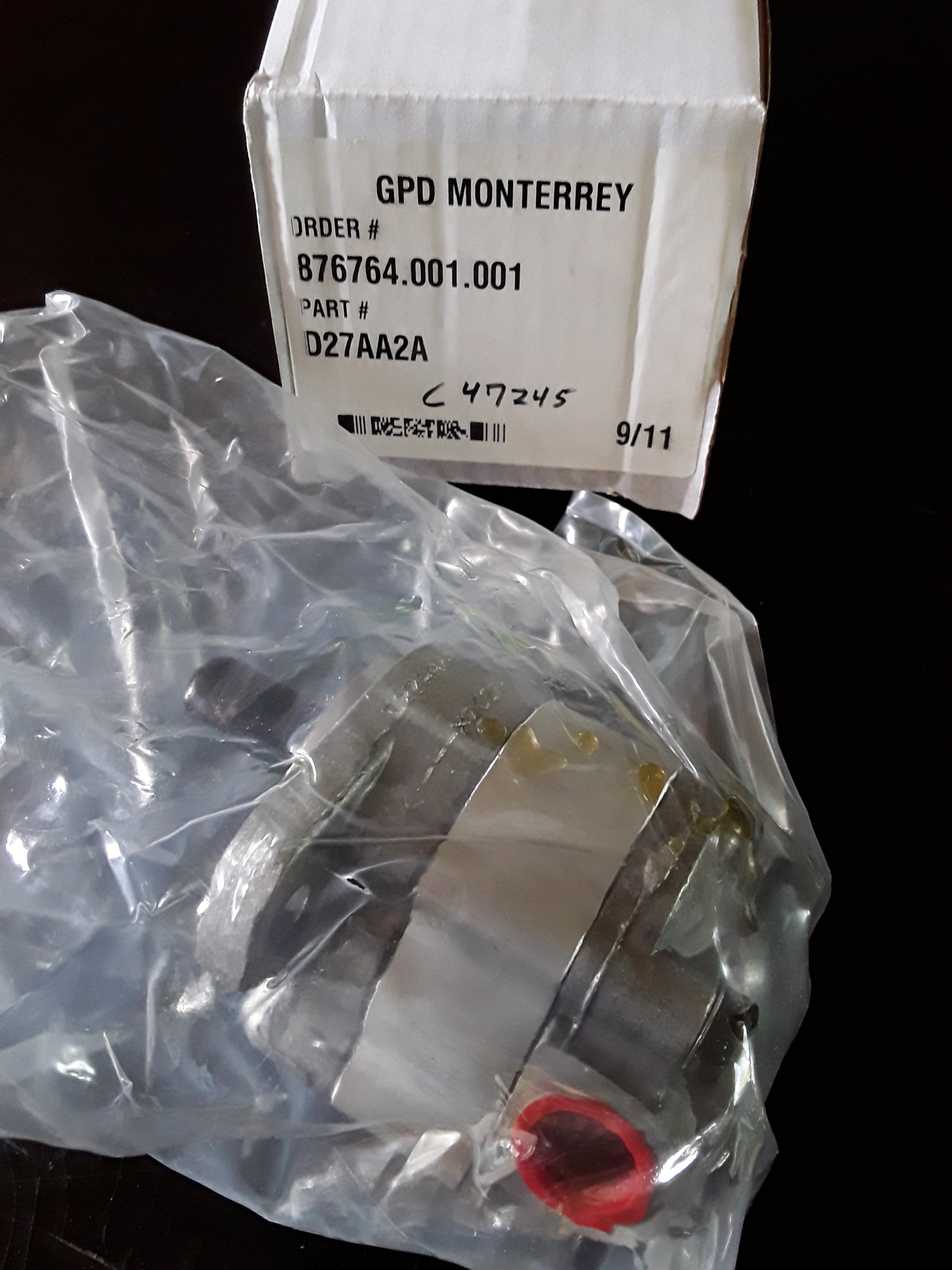 C47245 PUMP - HYD CW .625 DIS C15481