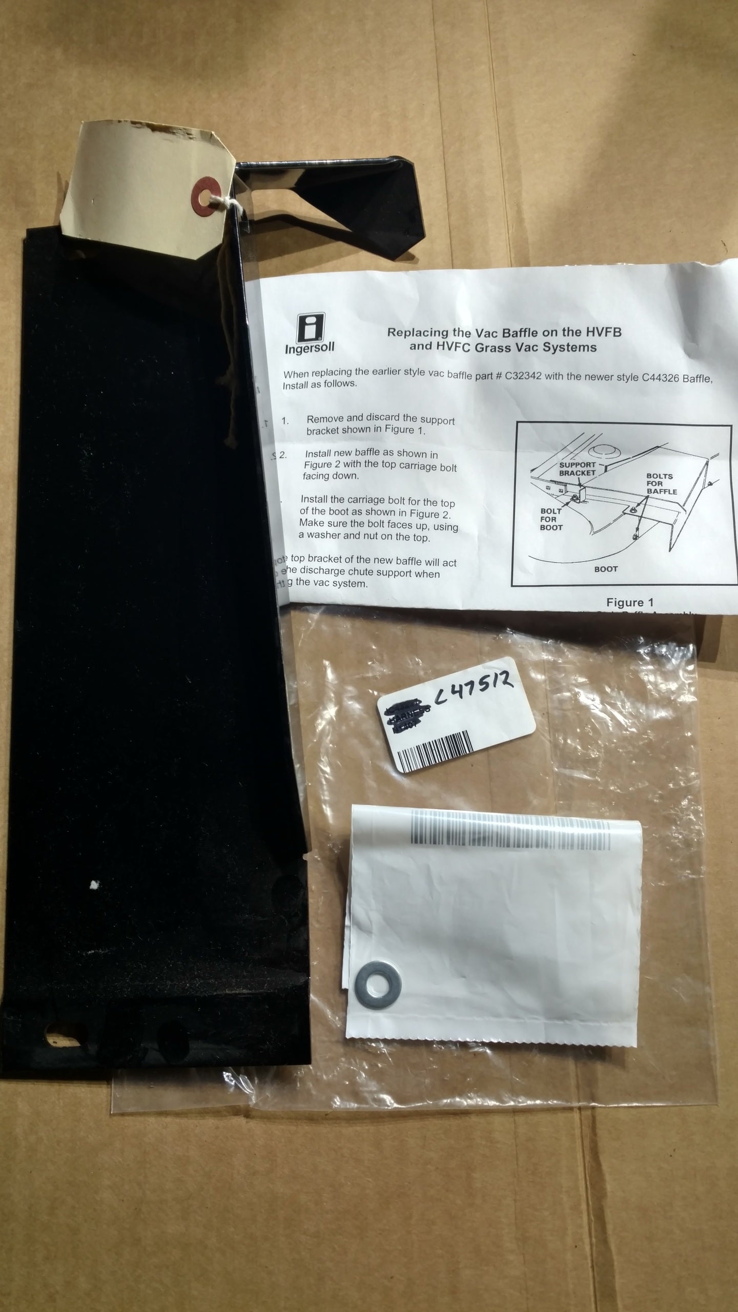 C47512 KIT- C32342 BAFFLE REPLACEMENT C44326