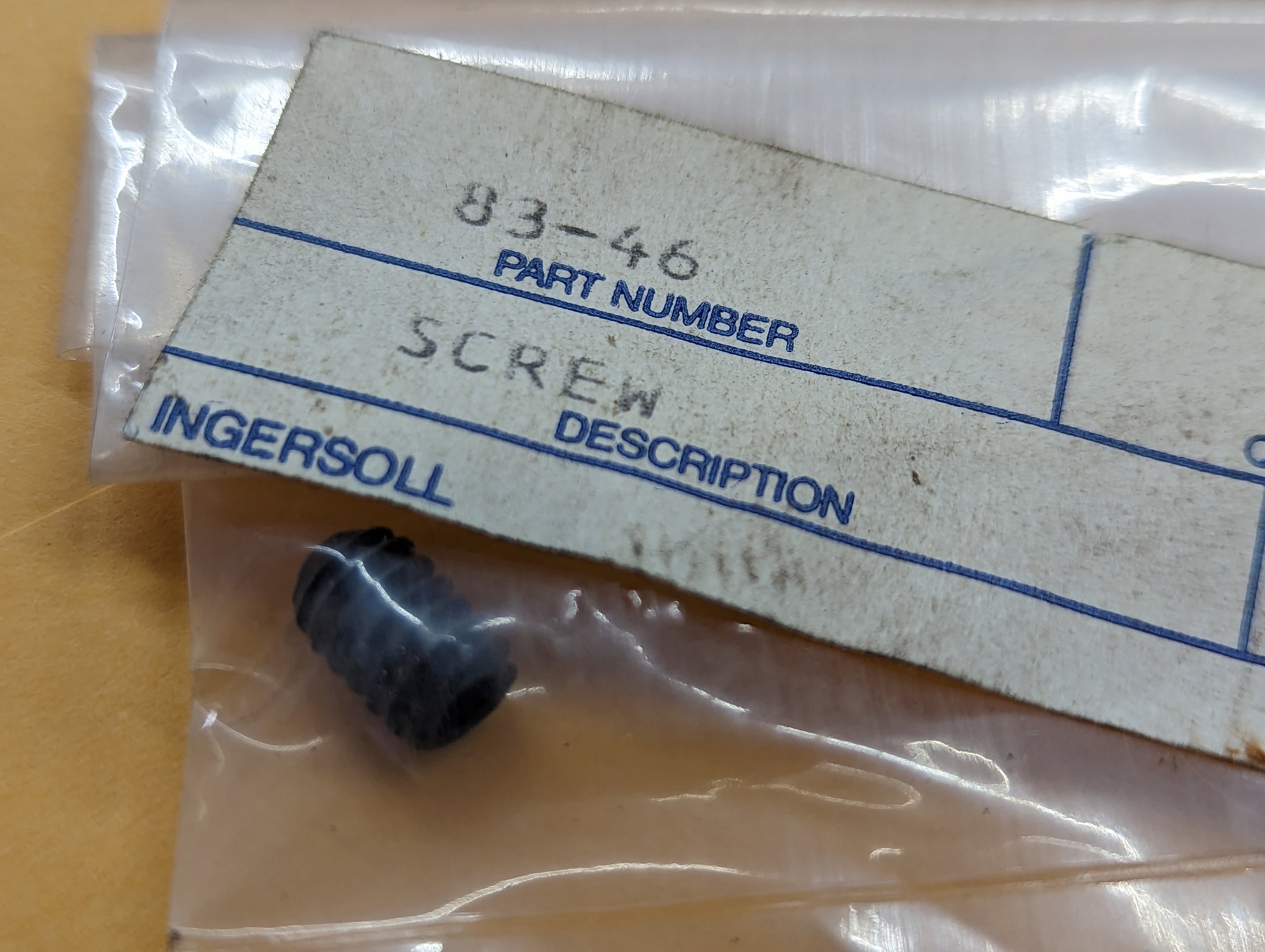 83-46 SET SCREW 1/4