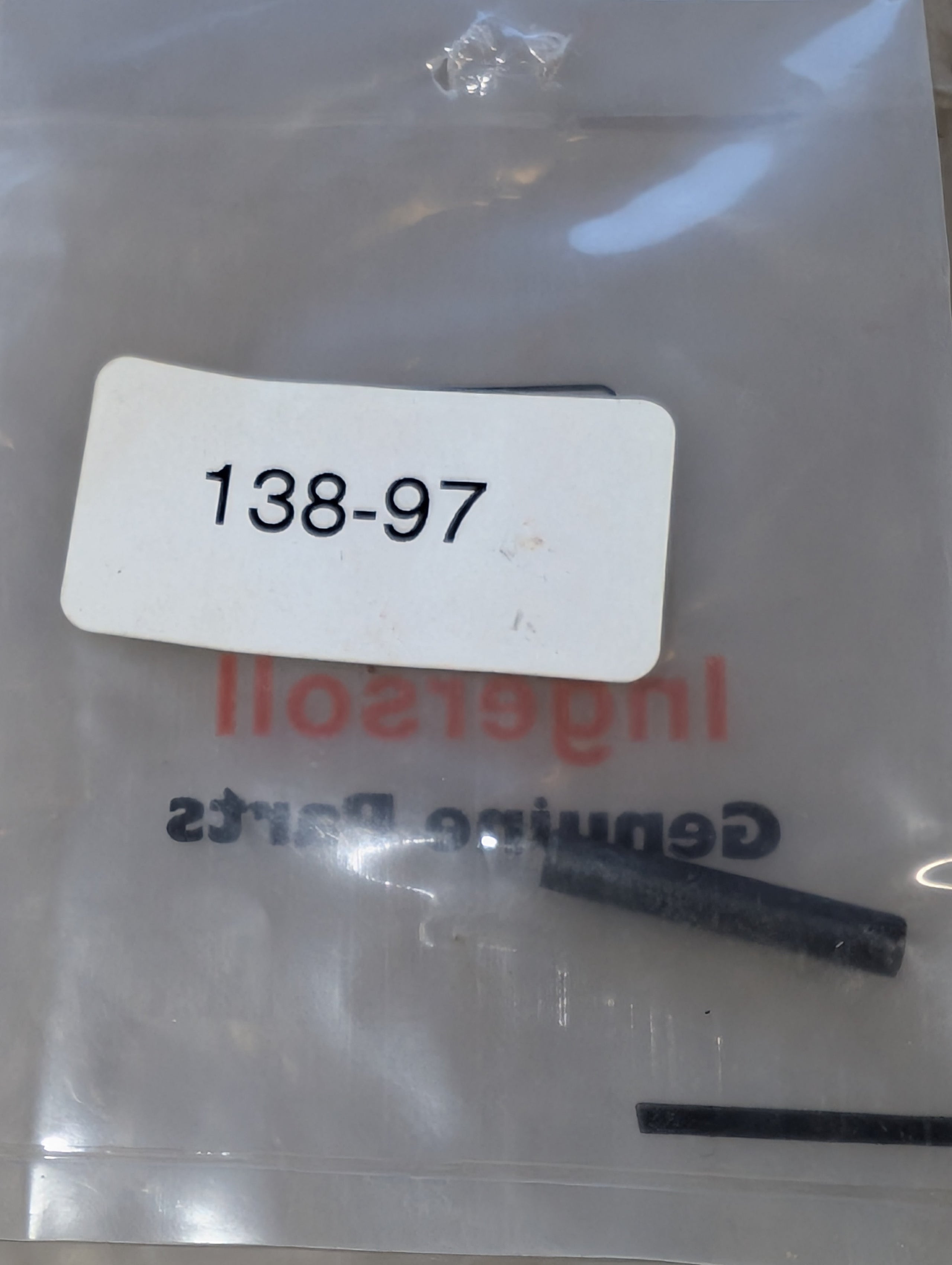 138-97 PIN - ROLL 3/16 X  1-1/8 PLAIN