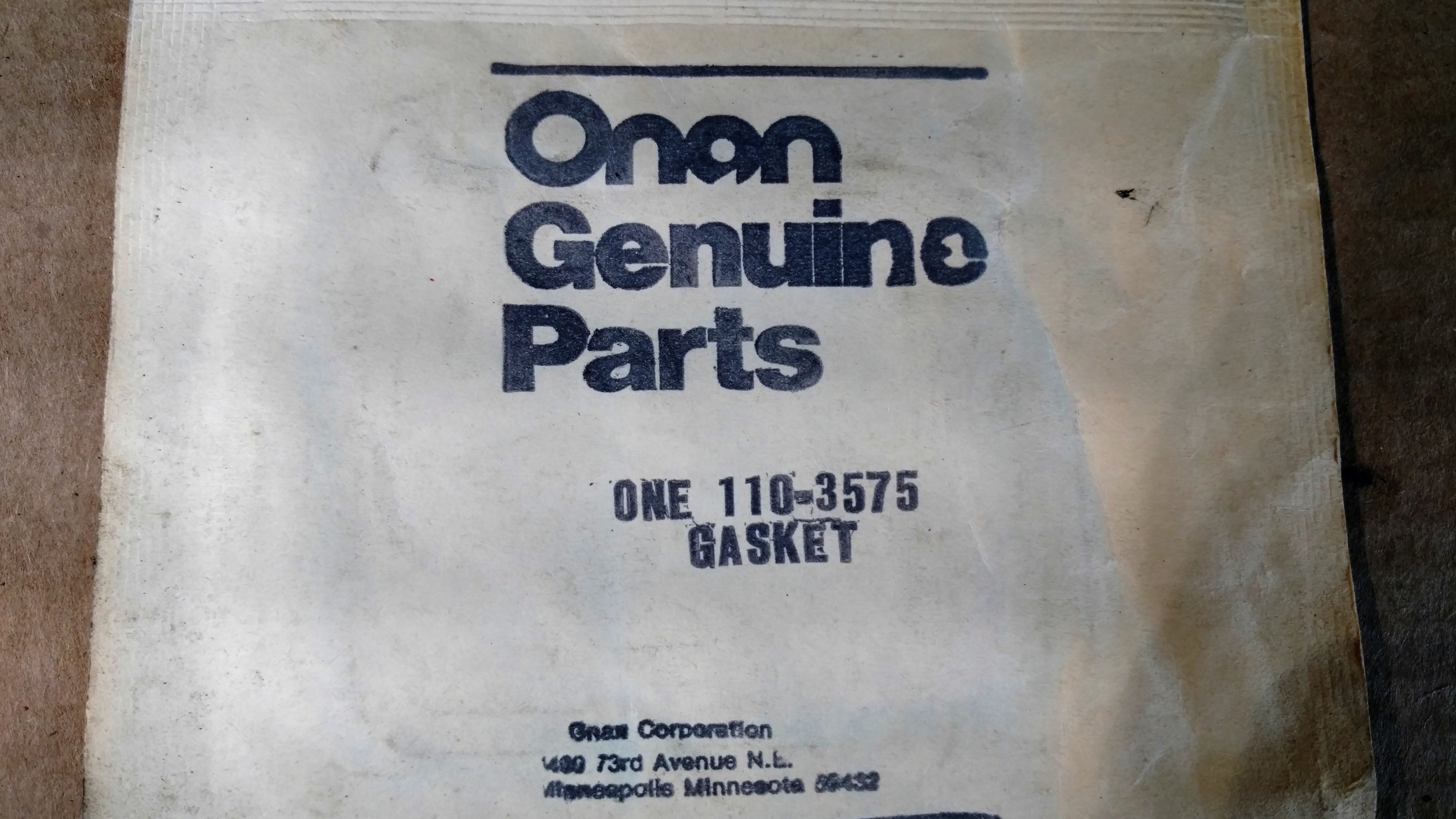 110-3575 VALVE COVER GASKET - ONAN