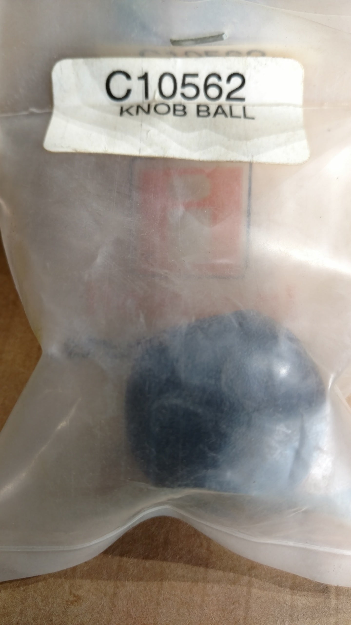 C10562  KNOB - BALL 1.38 DIA. .556 C'TR BORE