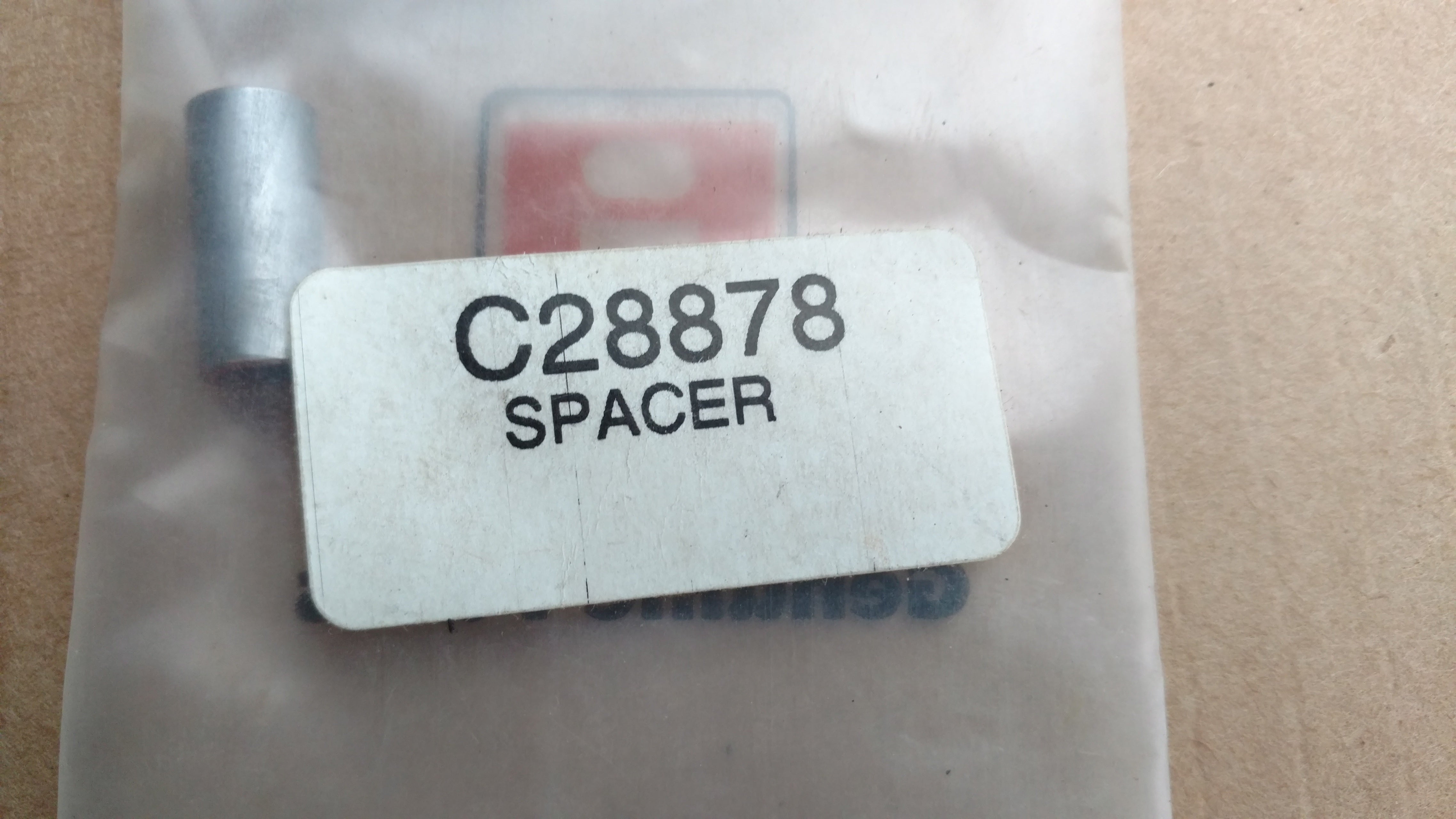 C28878 SPACER - GOVERNOR SHAFT KOHLER
