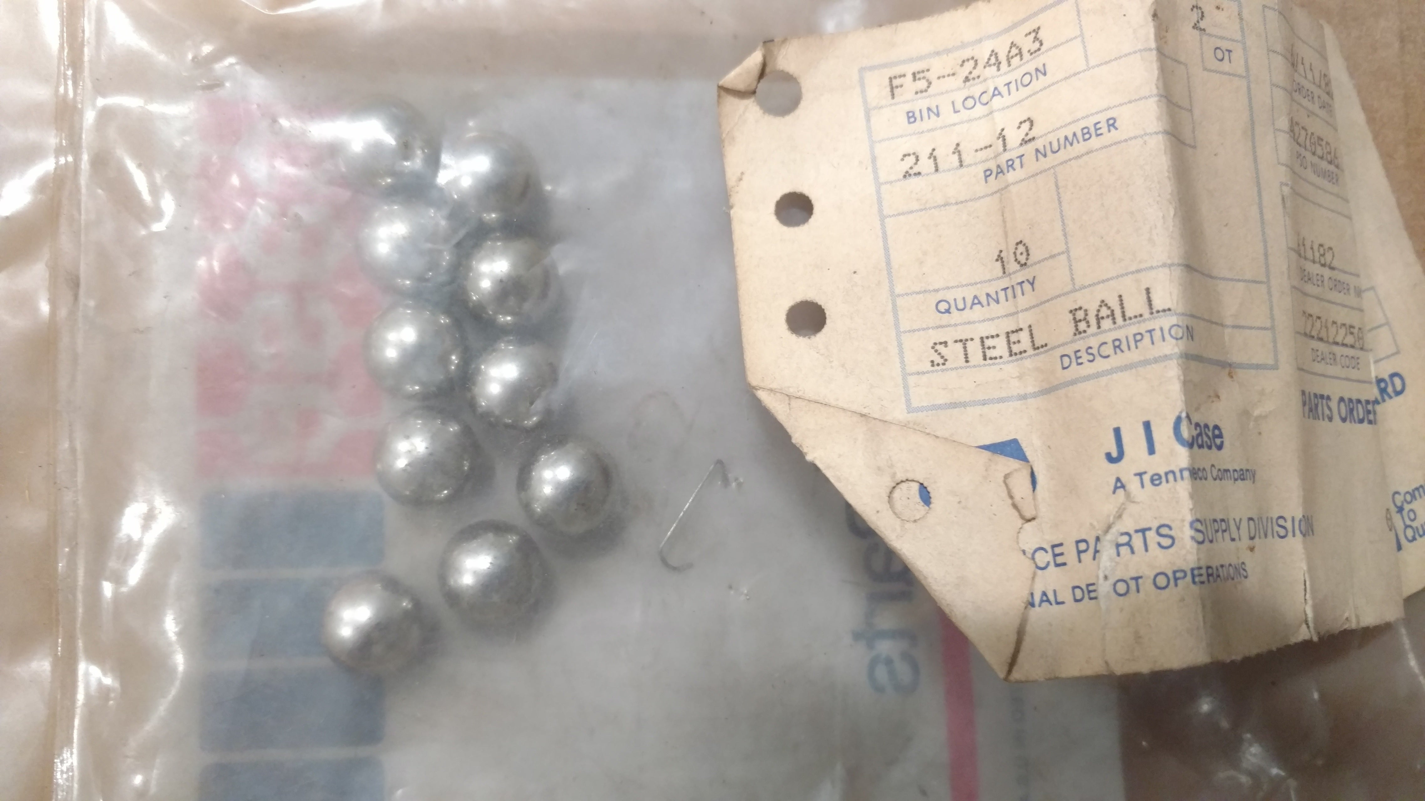211-12 STEEL BALL