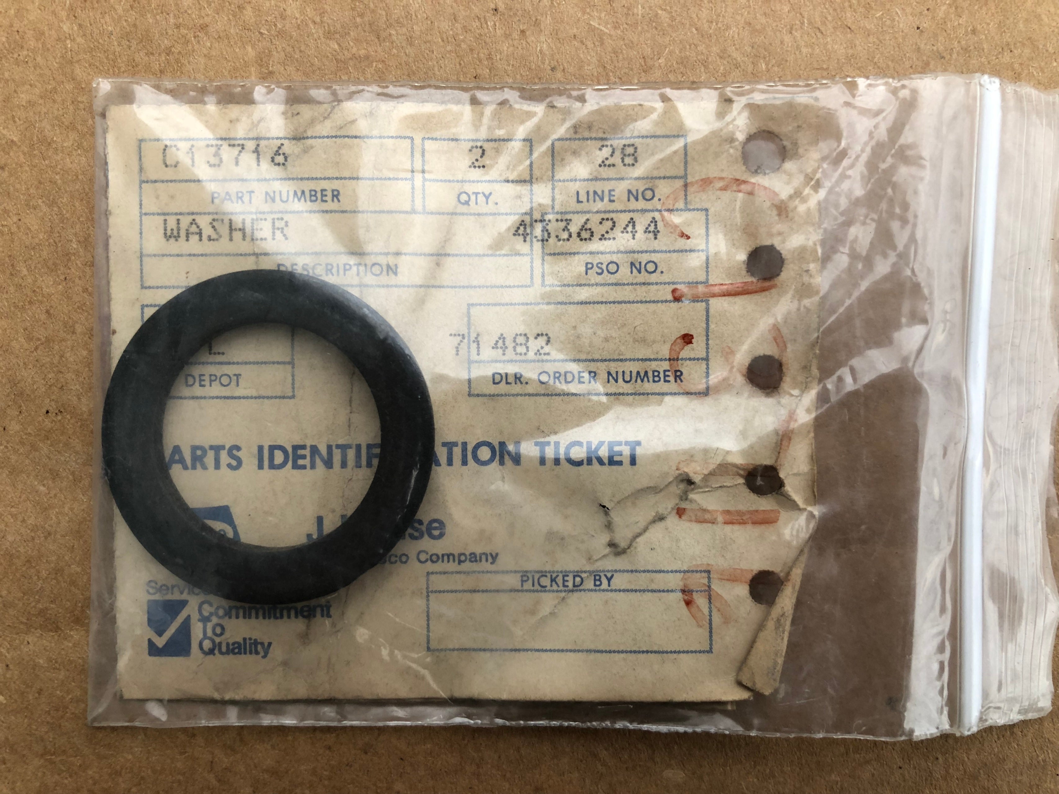 C13716 WASHER-THRUST 1.02x1.50x.135