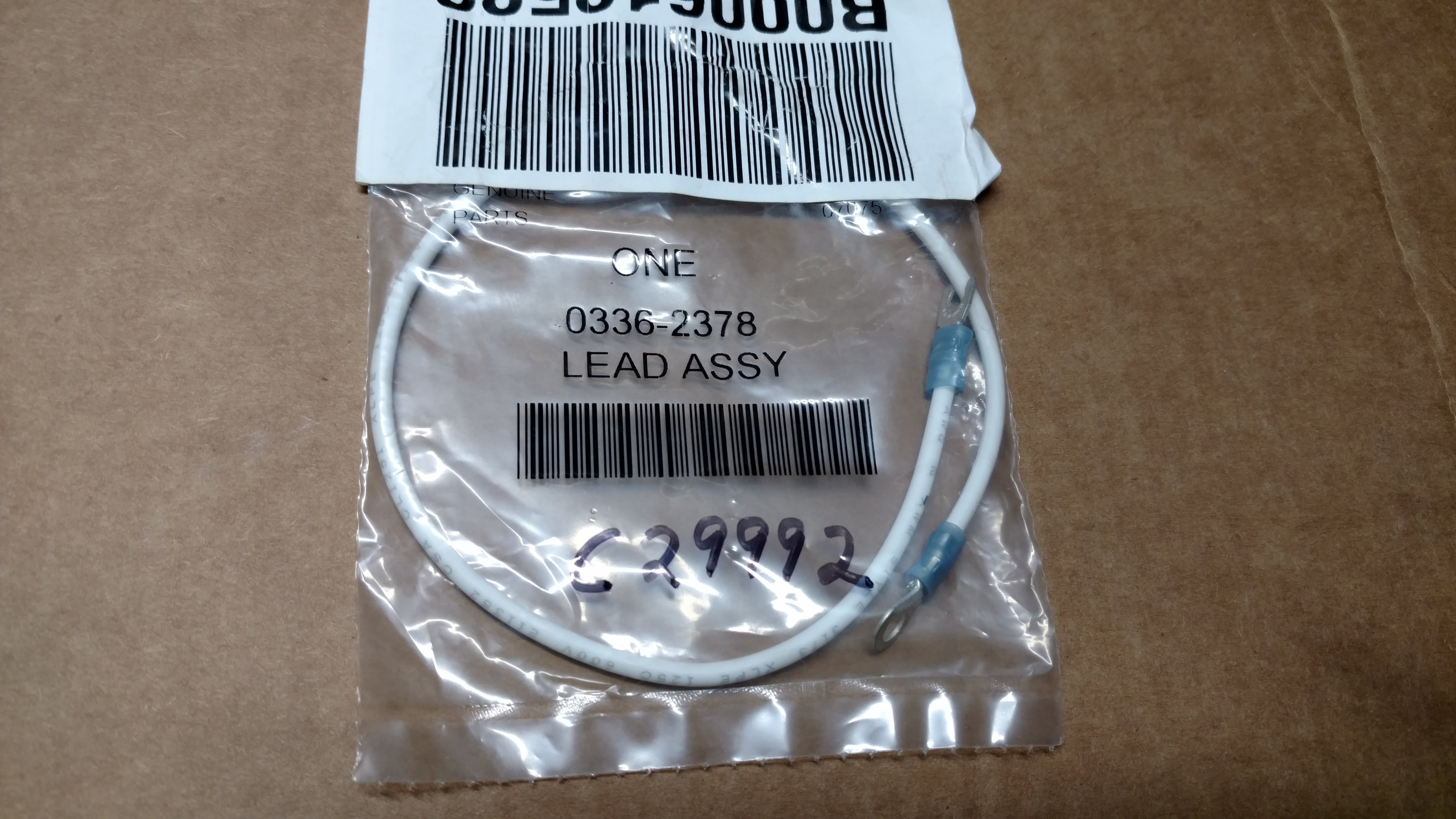 C29992 WIRE LEAD ONAN 336-2378 C20353 336-2132