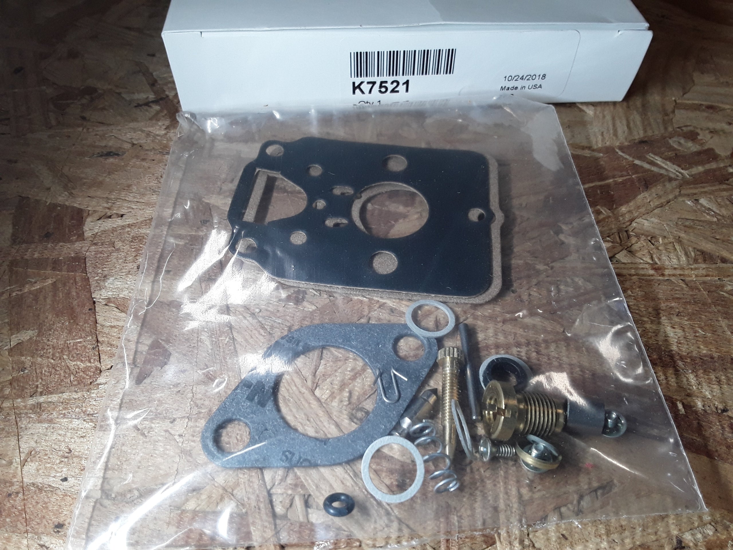 K7521 ZENITH OEM C20689 CARB. KIT ONAN 142-0371  CCK BF