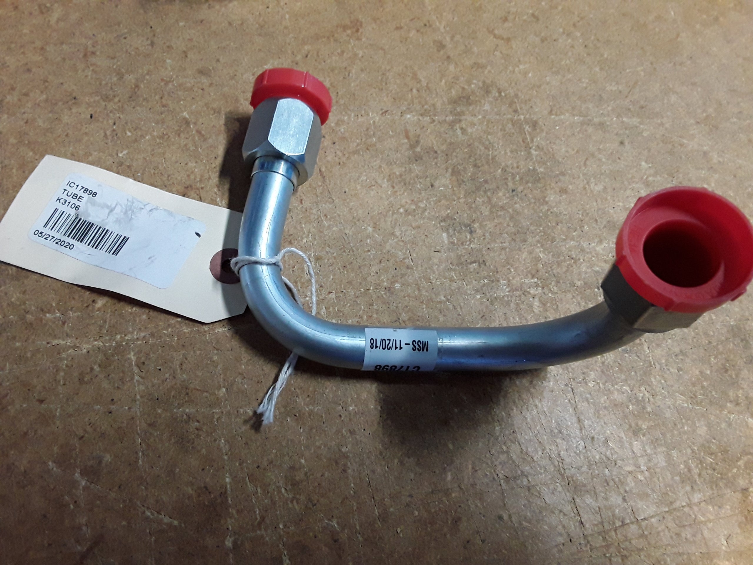 C17898 TUBE - VALVE 2 UPPER MOTOR