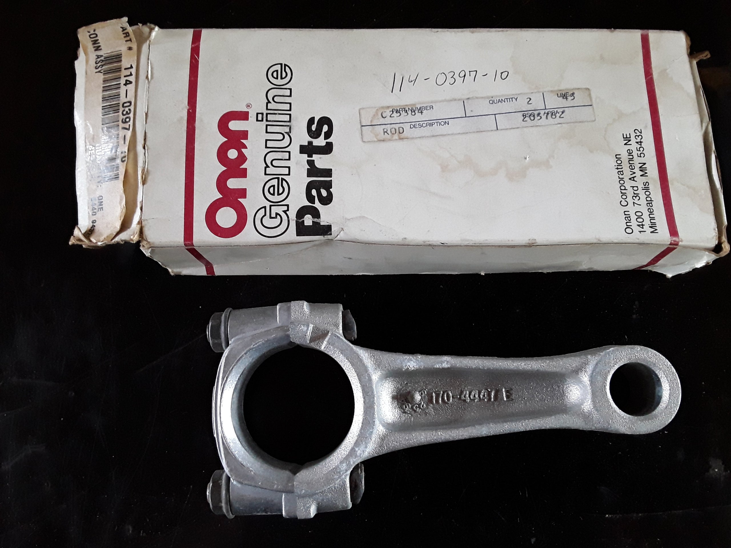 C25384 ONAN 114-0397-10 ROD