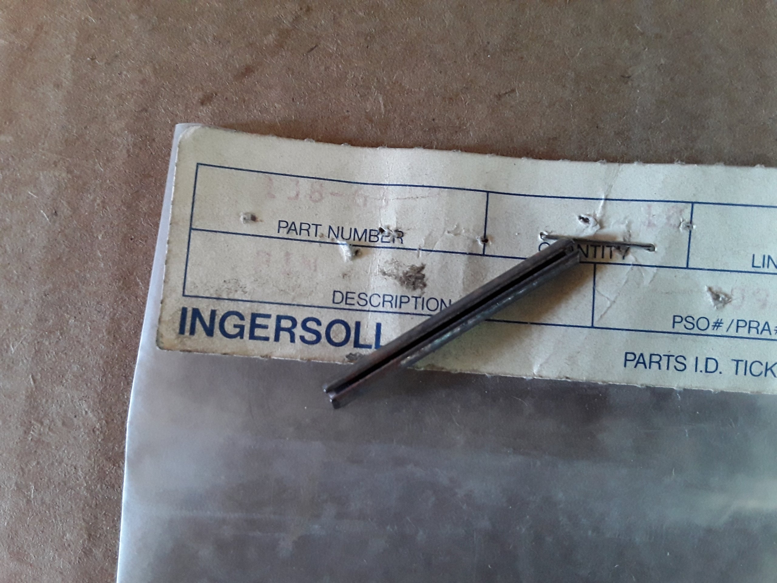 138-63 PIN-ROLL 1/8 X 1-1/4 C25282 C25286 C25307