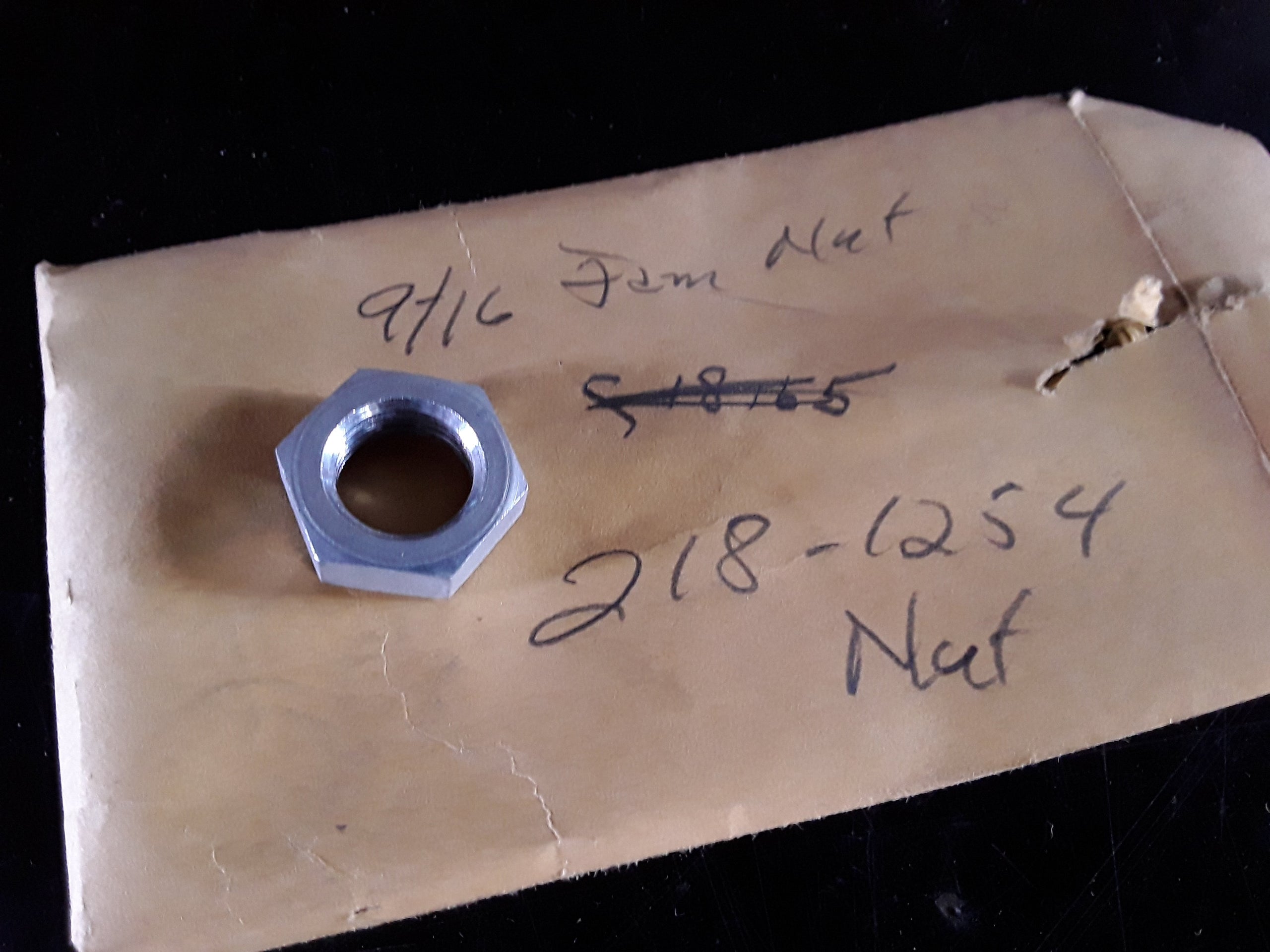 218-1254 FITTING-HYD-LOCKNUT-LG HEX