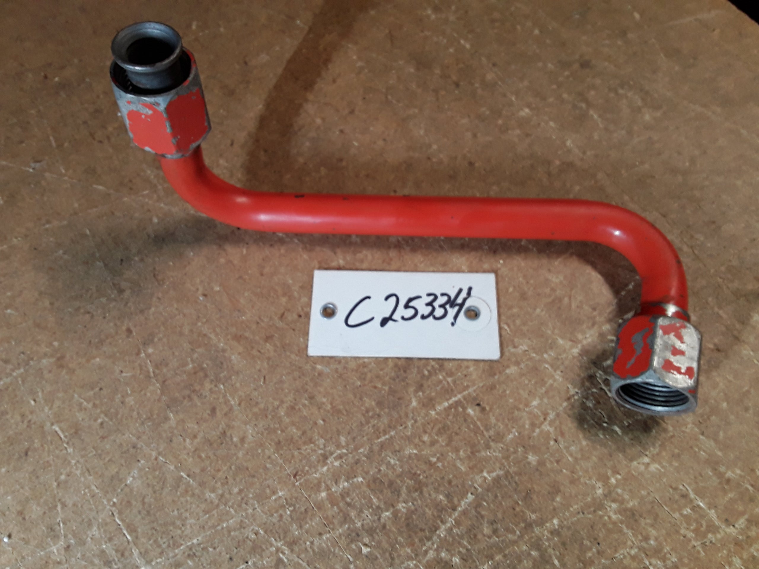 C25334 USED TUBE - VALVE TO MOTOR UPPER