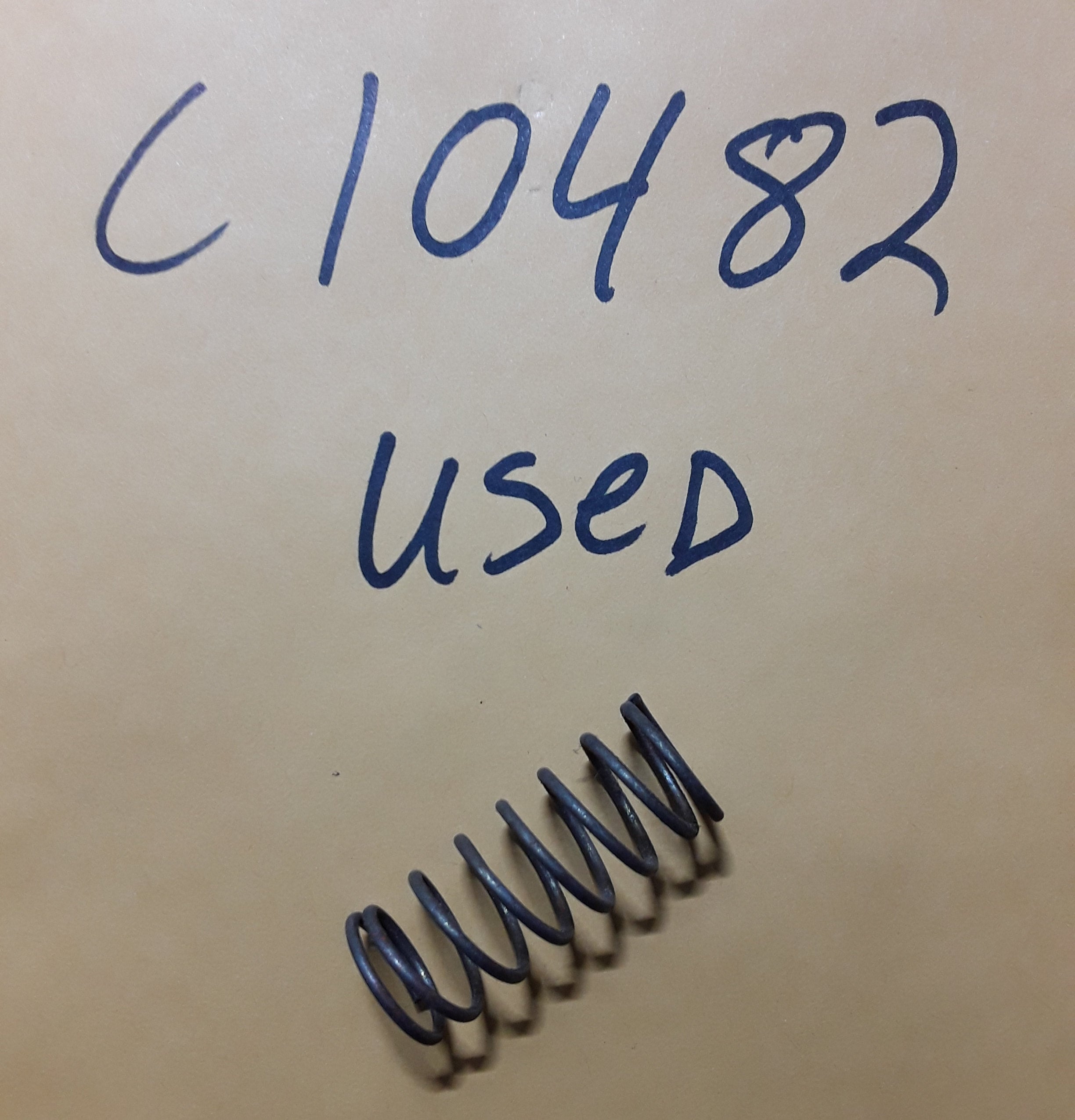 C10482 USED SPRING - COMPRESSION