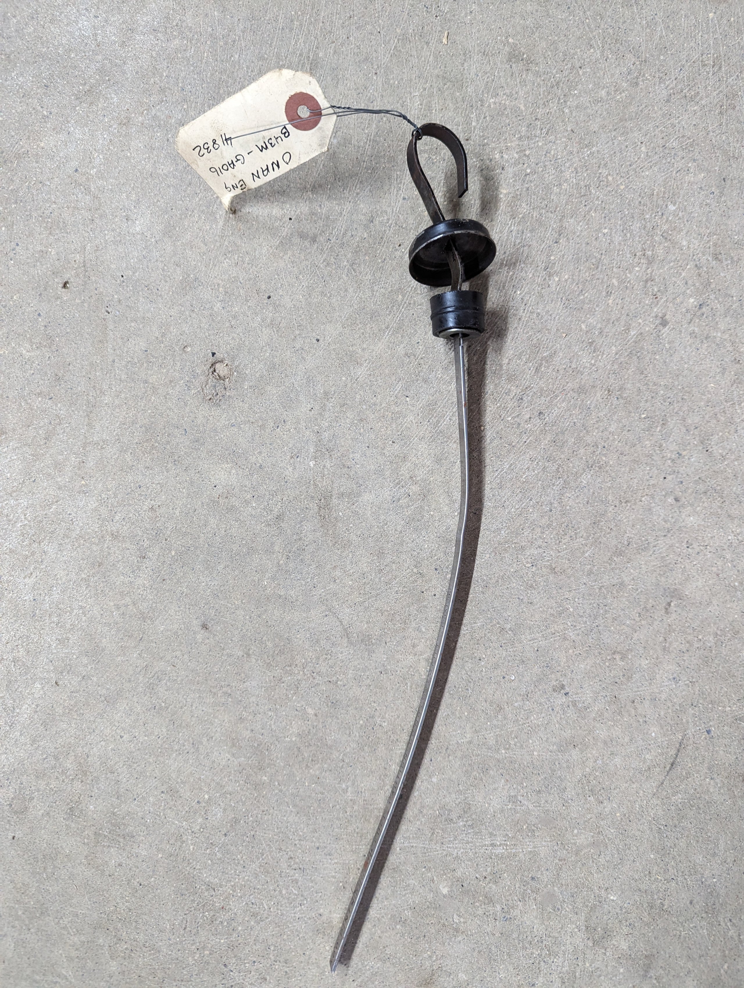 C24958 USED ONAN 123A1292` DIPSTICK