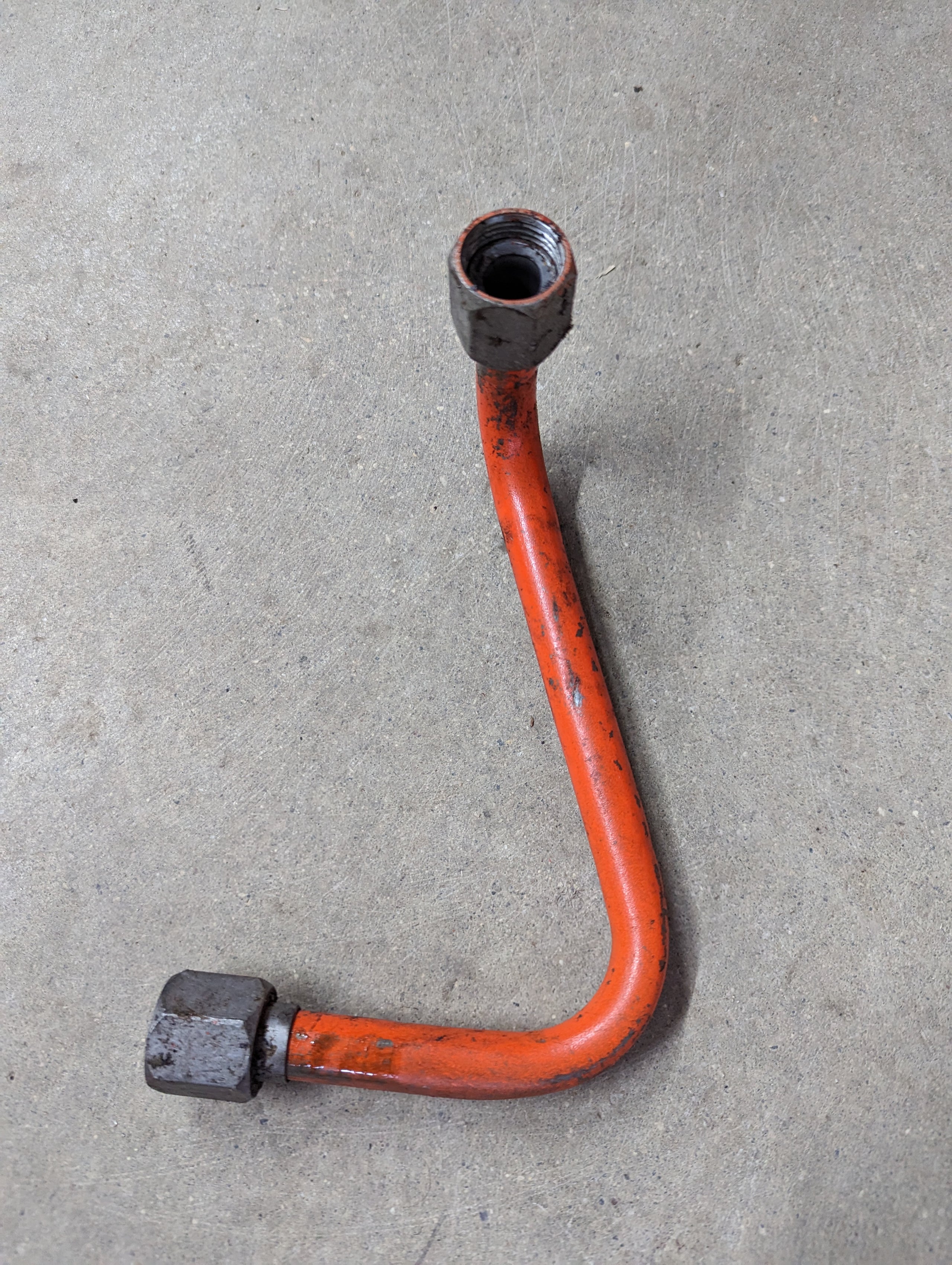 C16687 USED TUBE-VALVE TO LOWER MOTOR