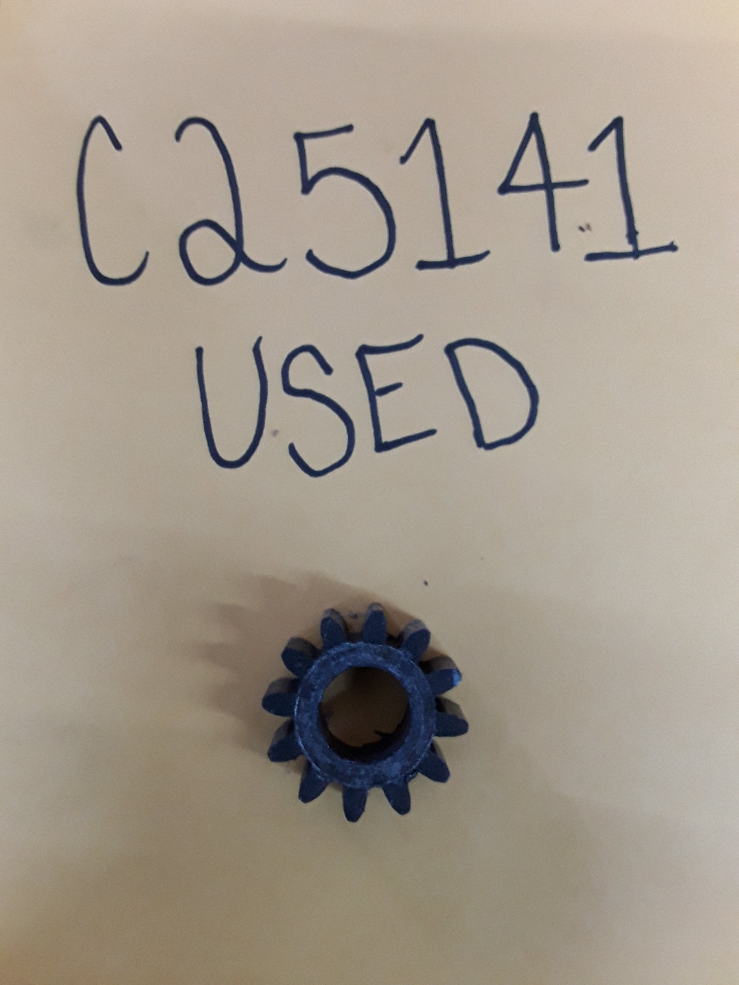 C25141 USED GEAR - RATCHET; SWEEPER