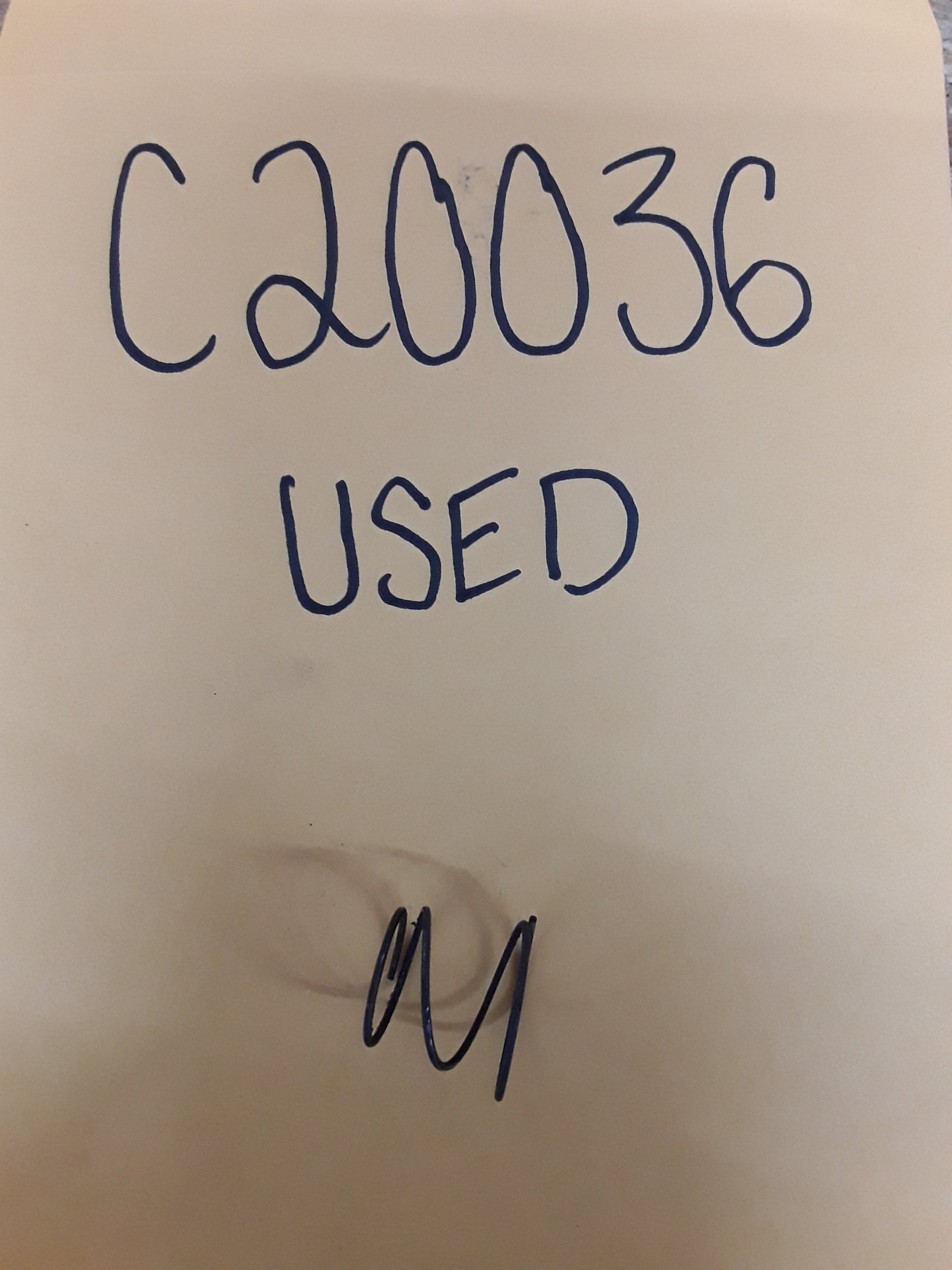 C20036 USED SPRING - COMPRESSION