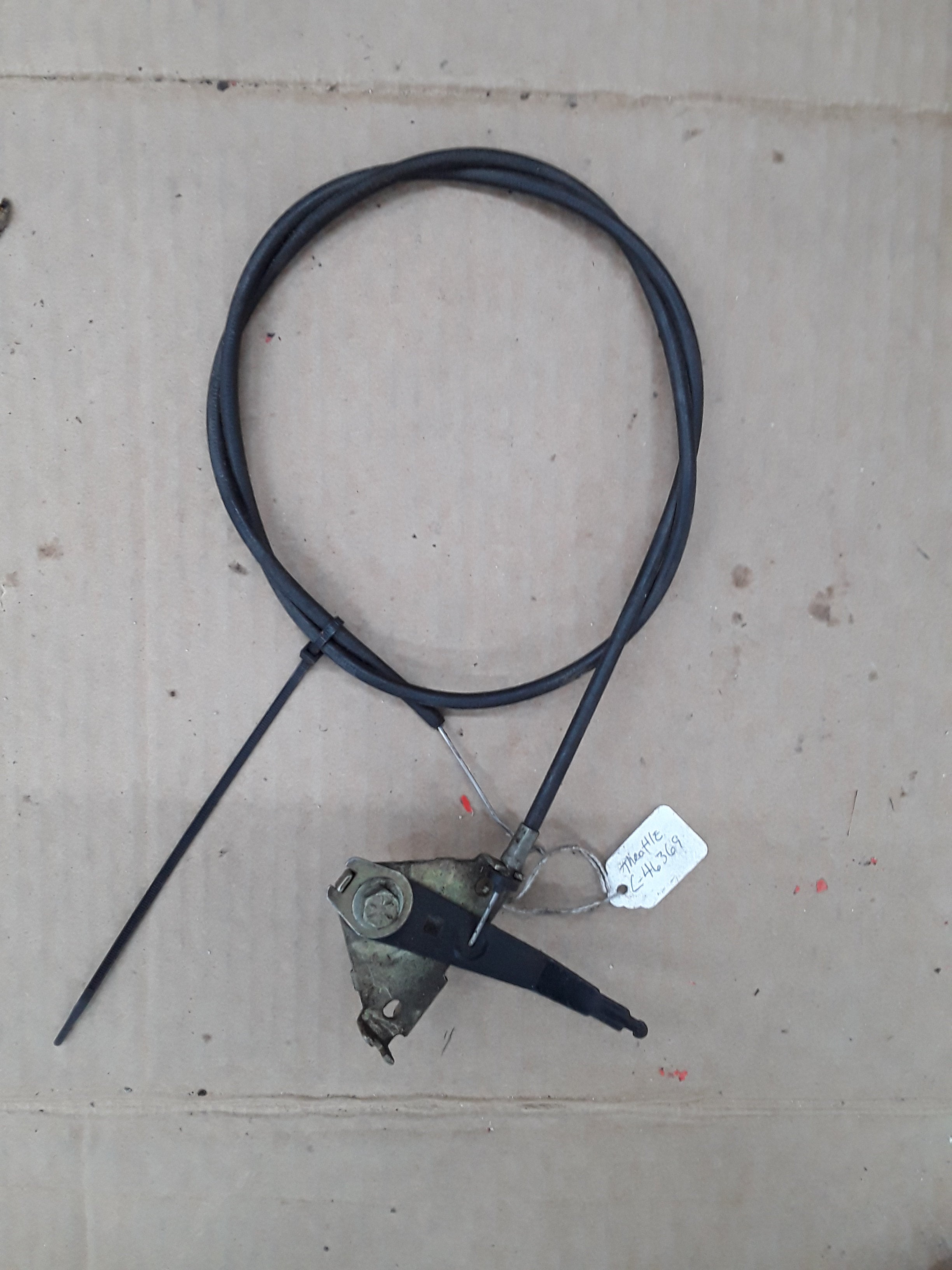 C46369 USED CONTROL - THROTTLE 40.5 +3.5Z ONAN