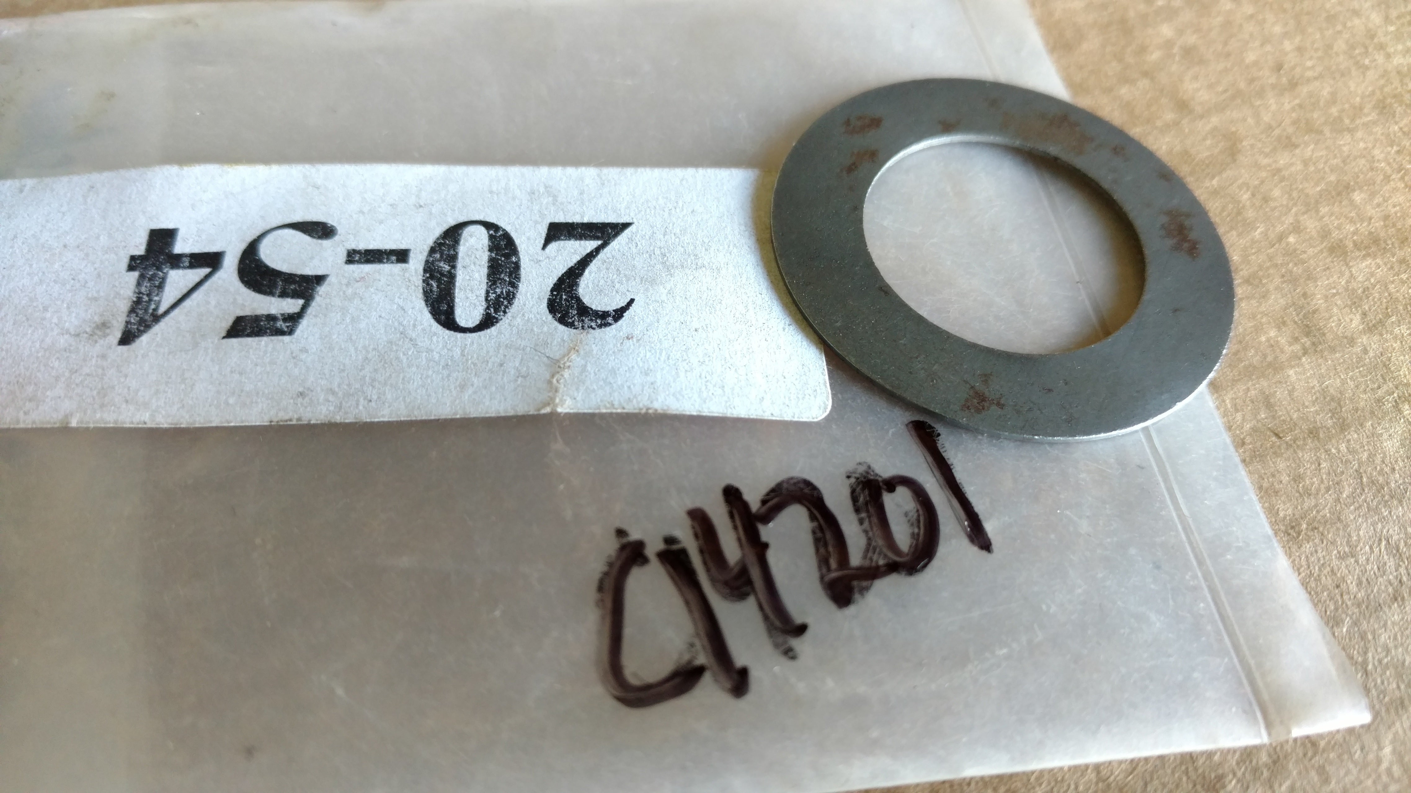 C14201 WASHER; .890x1.50x.032 PLAIN 20-54