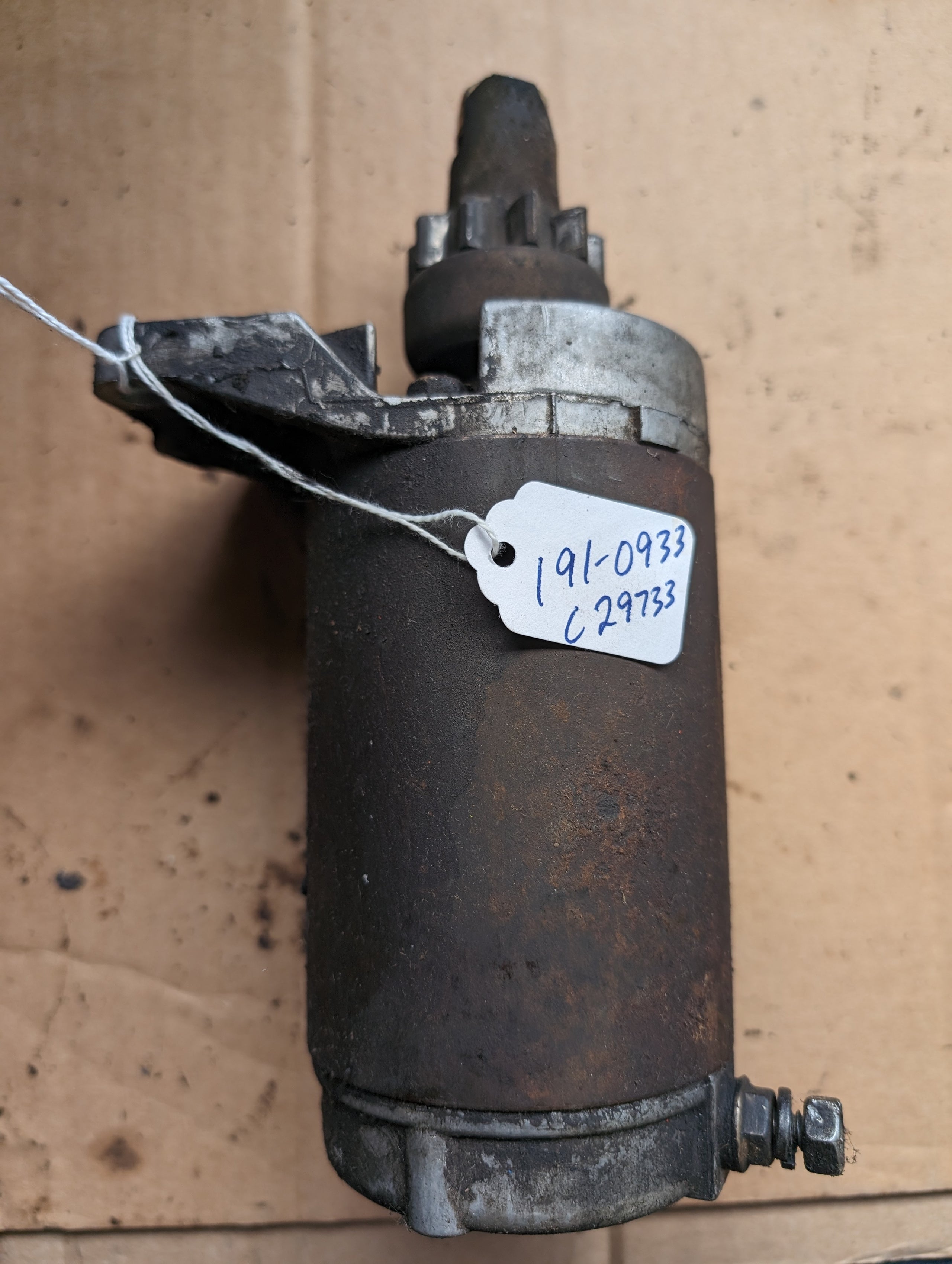 191-0933 USED STARTER - ONAN  C29733
